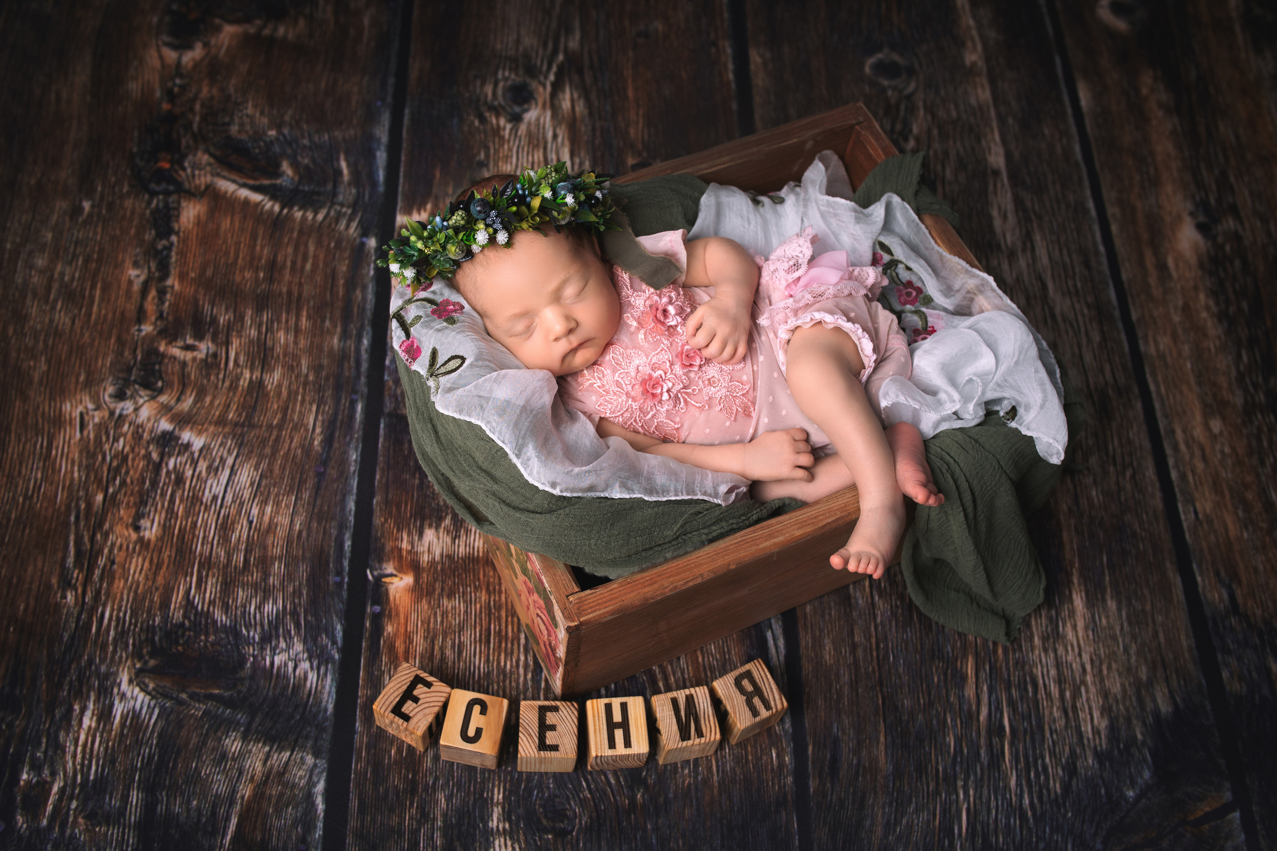 Фотограф новорождённых Псков