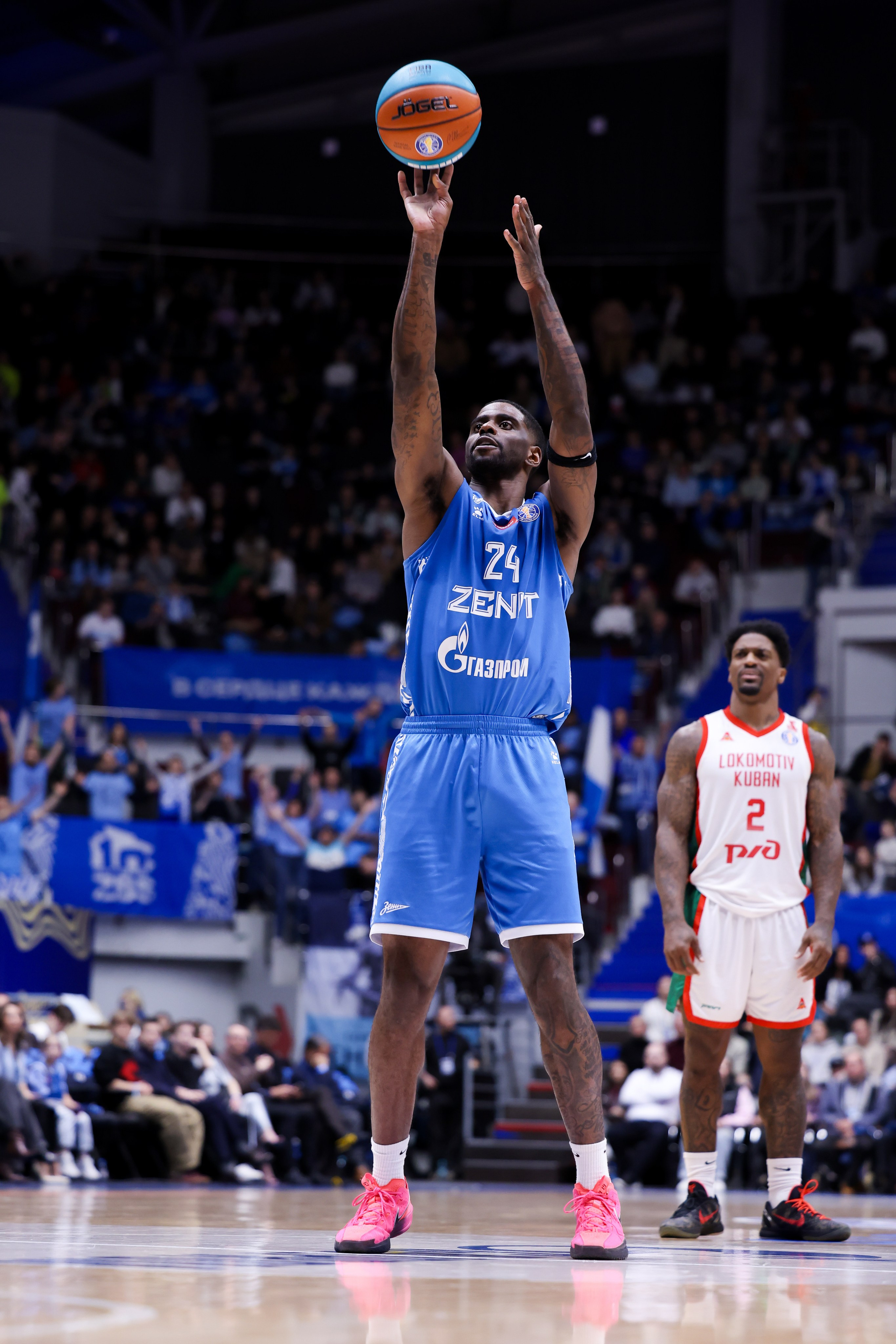 БК Зенит — БК Локомотив-Кубань 07.05.2025. Спортивный и репортажный фотограф Антон Тереханов