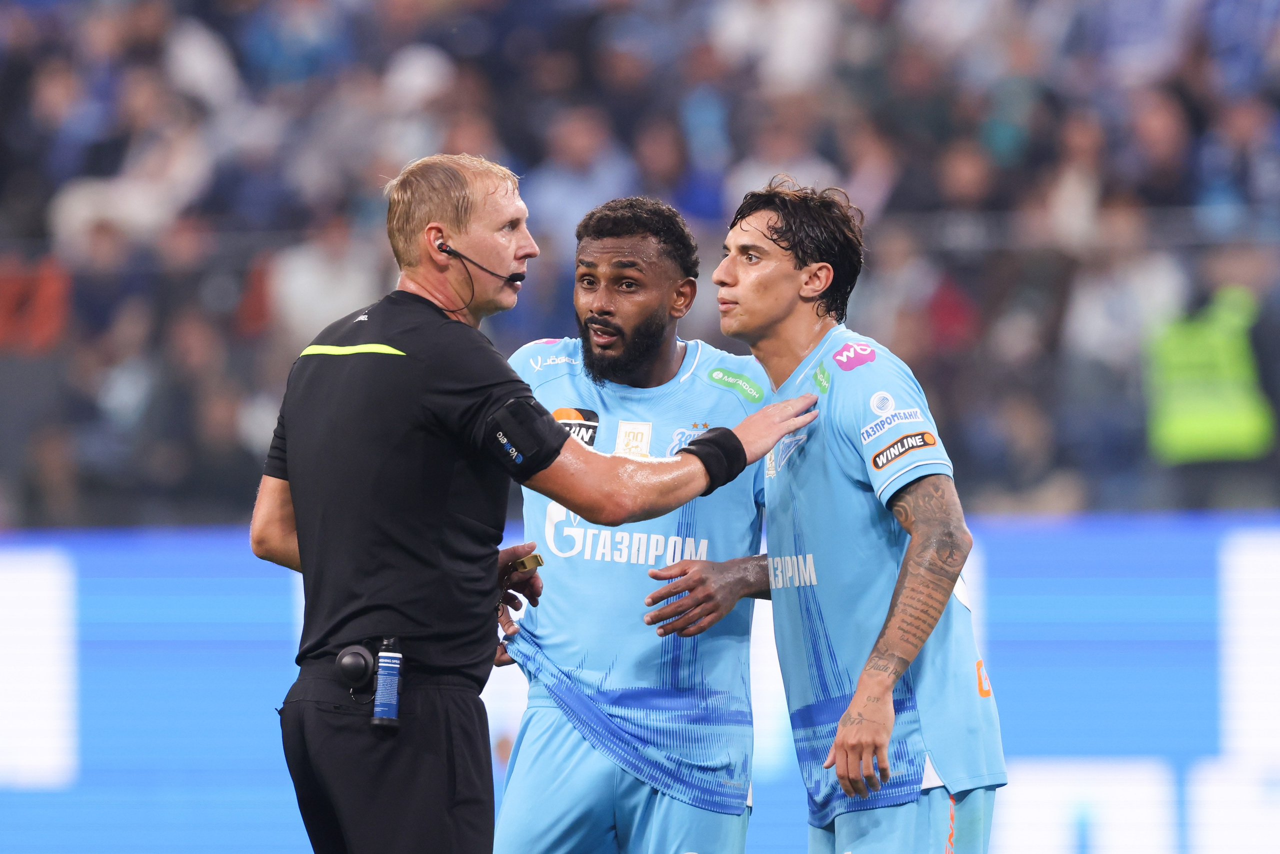 ФК «Зенит» — ФК «Пари НН» 30.08.2025. Спортивный и репортажный фотограф Антон Тереханов