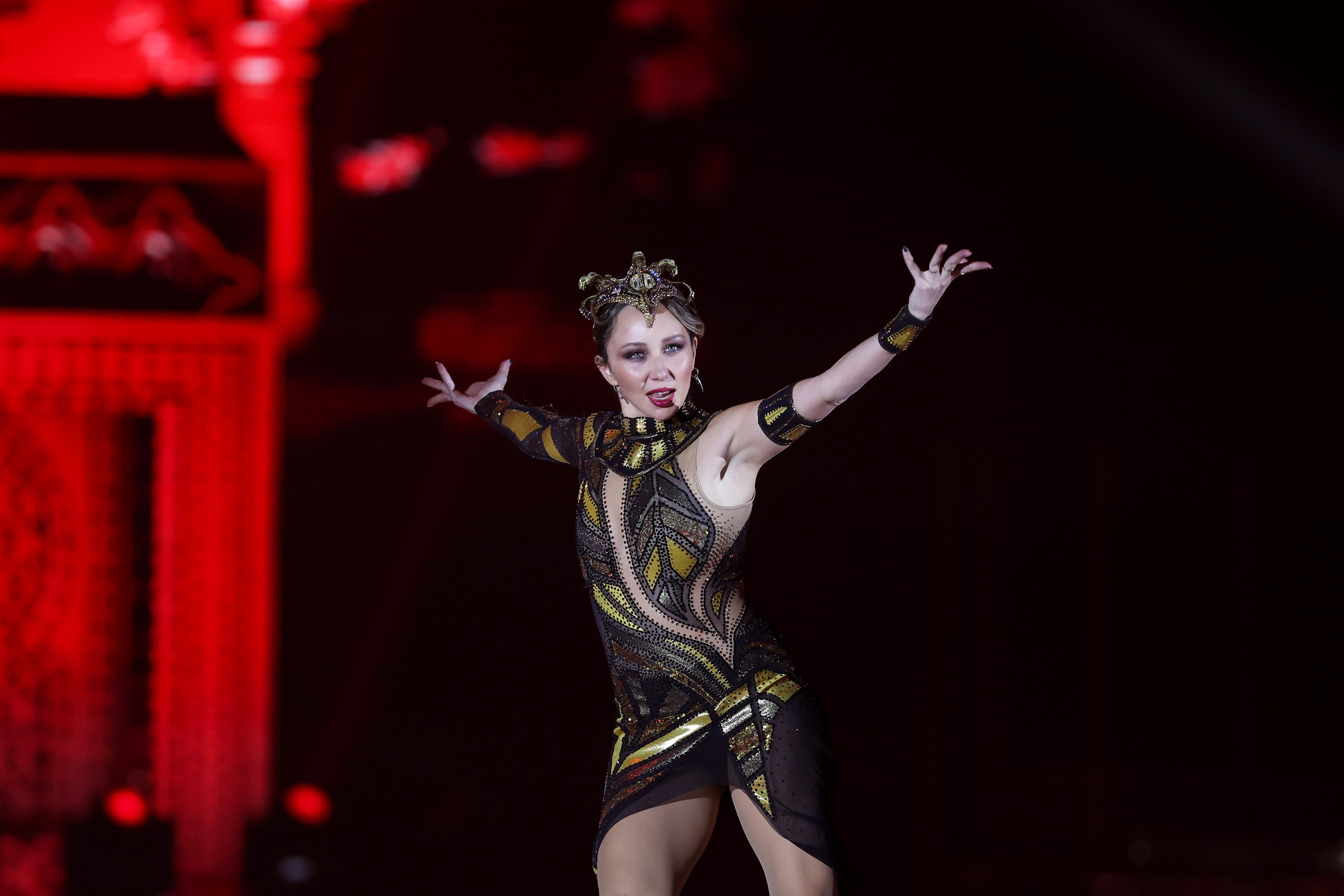 «История любви Шахеризады» шоу на льду 03.01.2024. Спортивный и репортажный фотограф Антон Тереханов