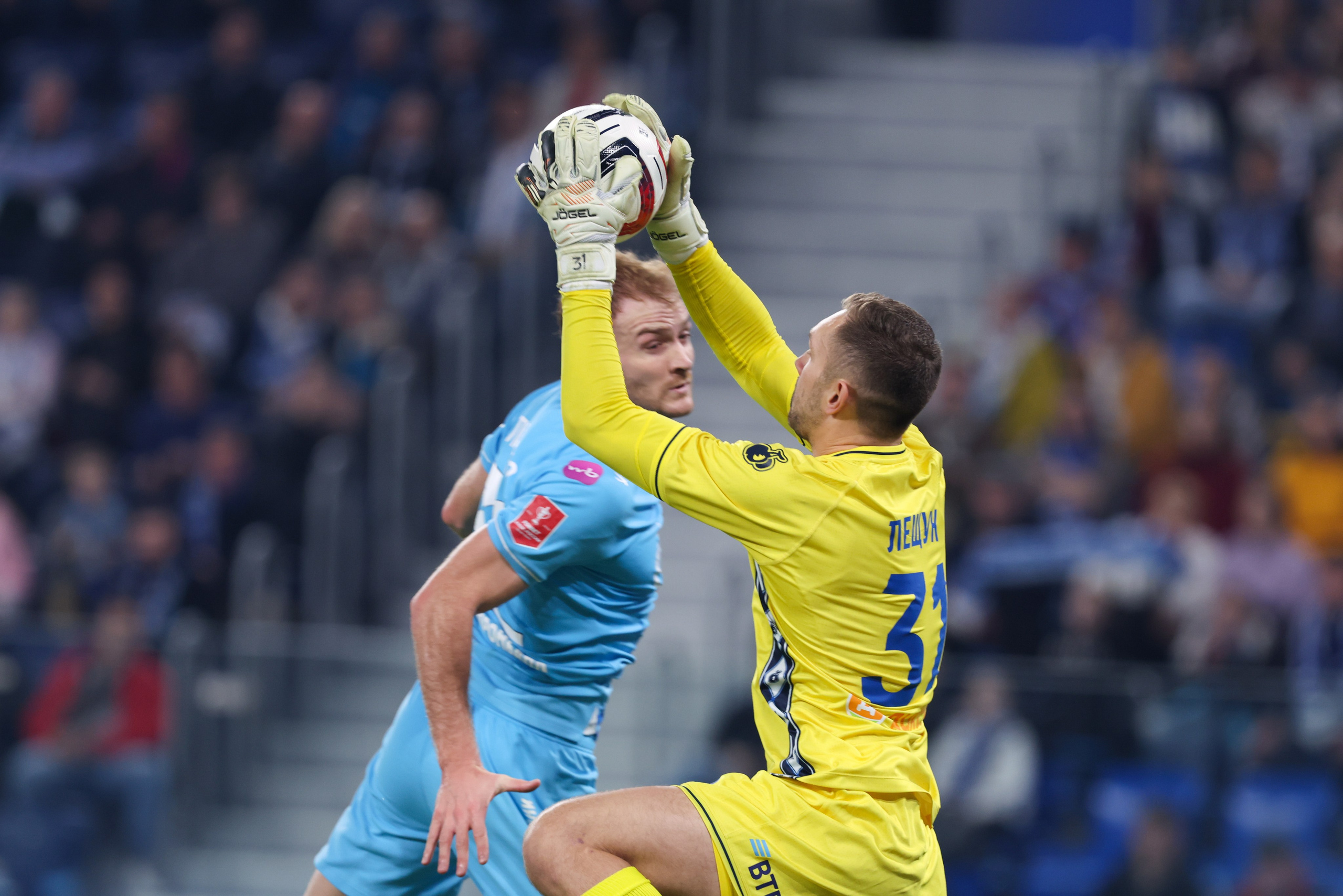 ФК «Зенит — ФК «Динамо» Москва 05.11.2025. Спортивный и репортажный фотограф Антон Тереханов