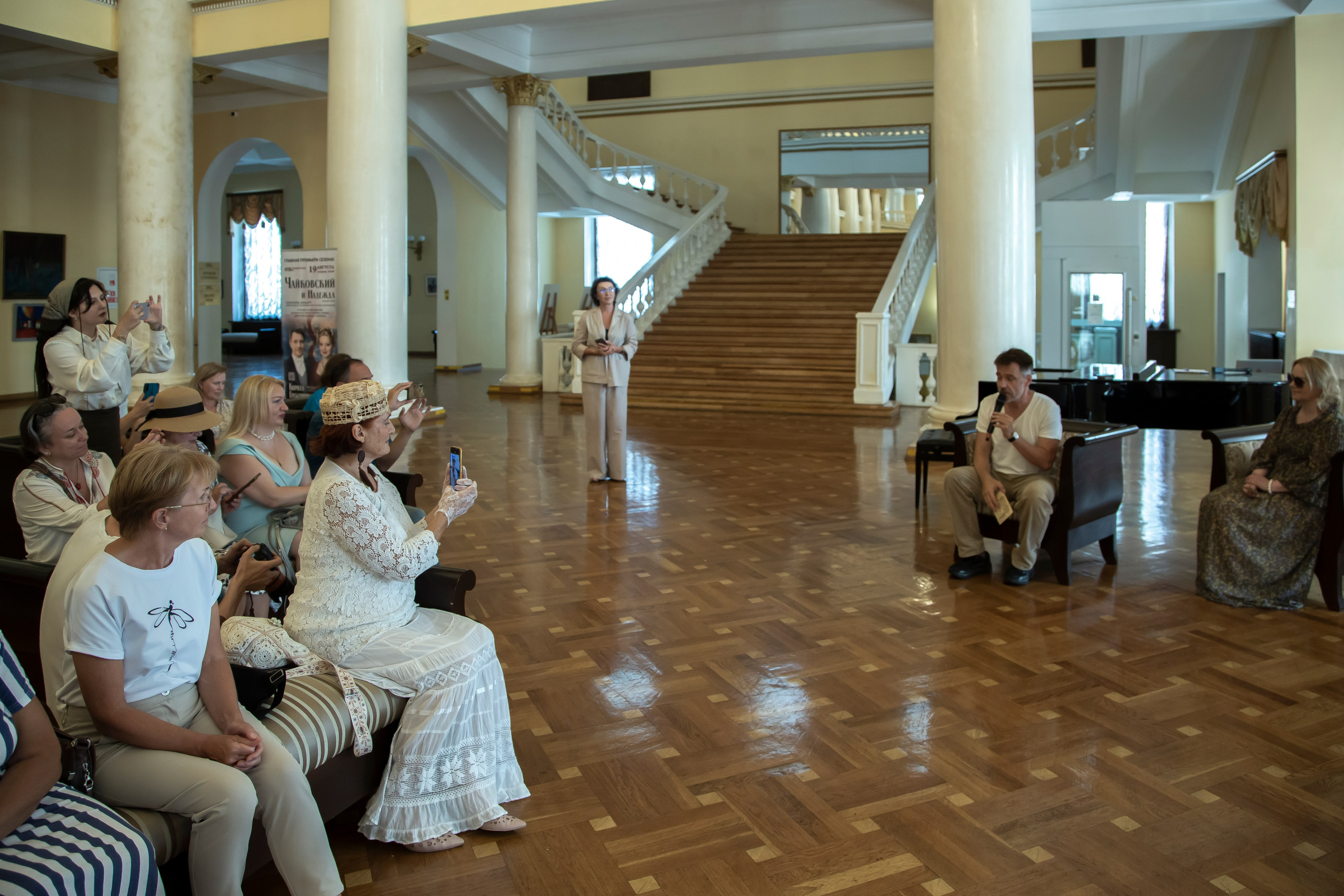 Чайковский и Надежда премьера спектакля Зимний театр Сочи. Фотограф в Сочи Юрий Шептаев