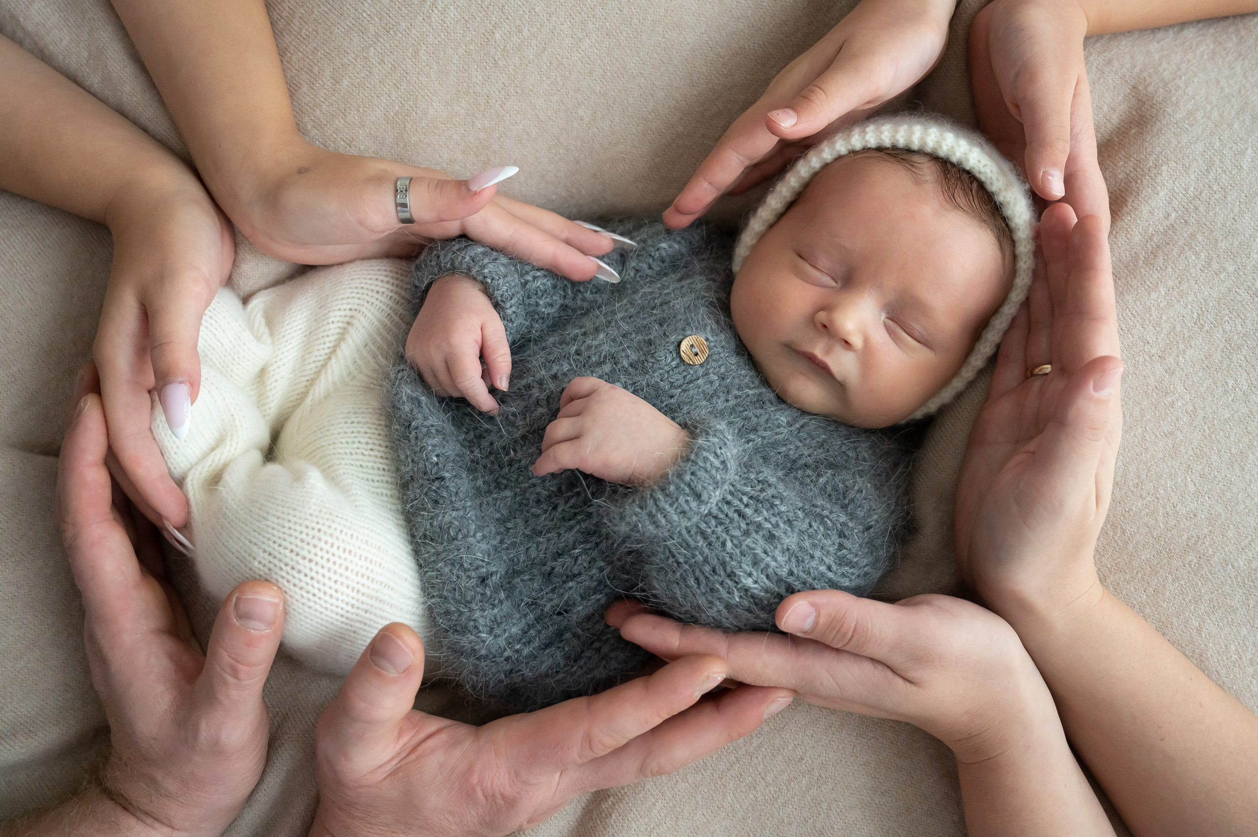 Новорожденные. Фотограф Мария Усманова, Казань