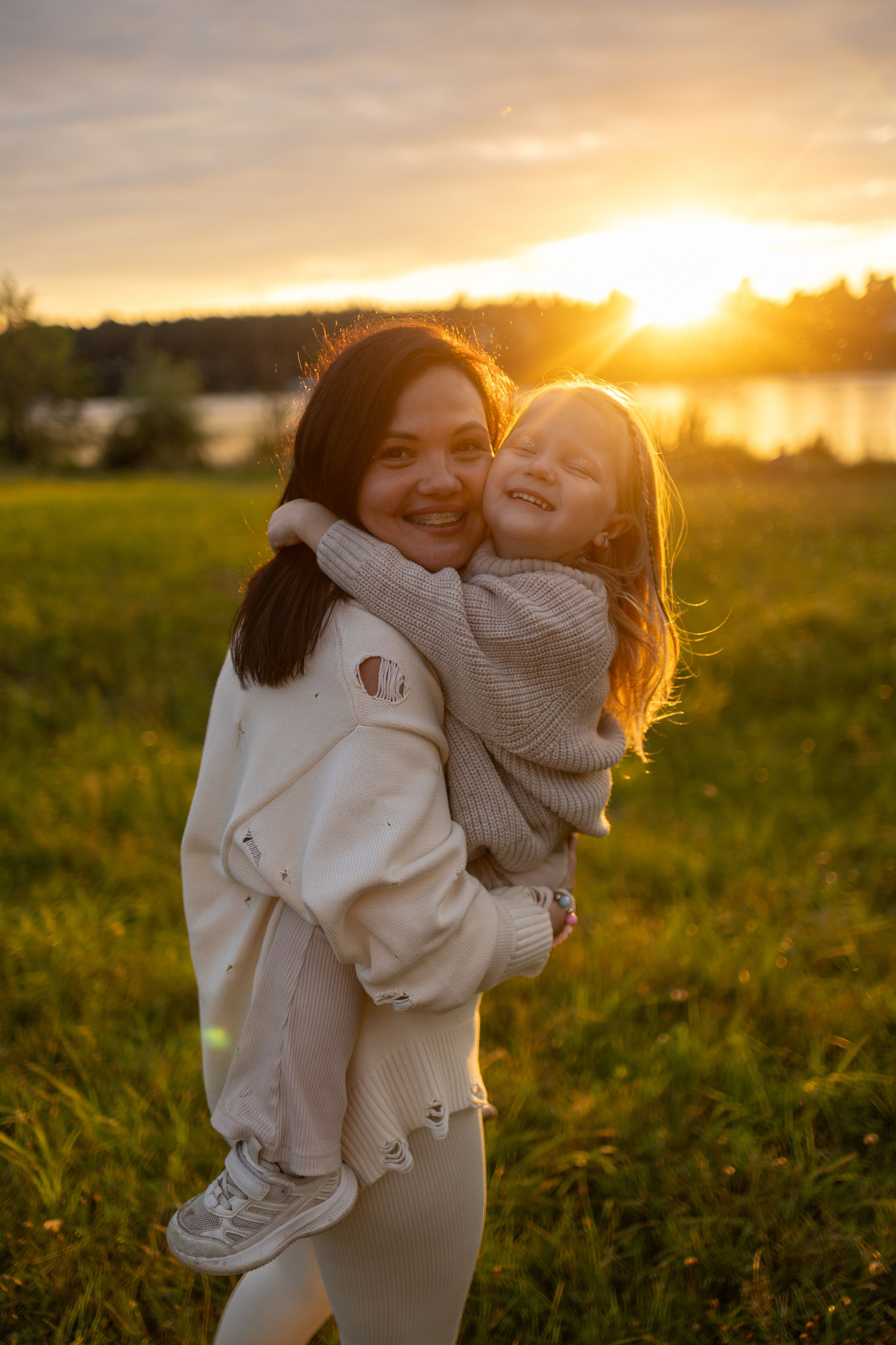 Оля с доченькой. Семейный фотограф в Дзержинске Наталья Лаэтина