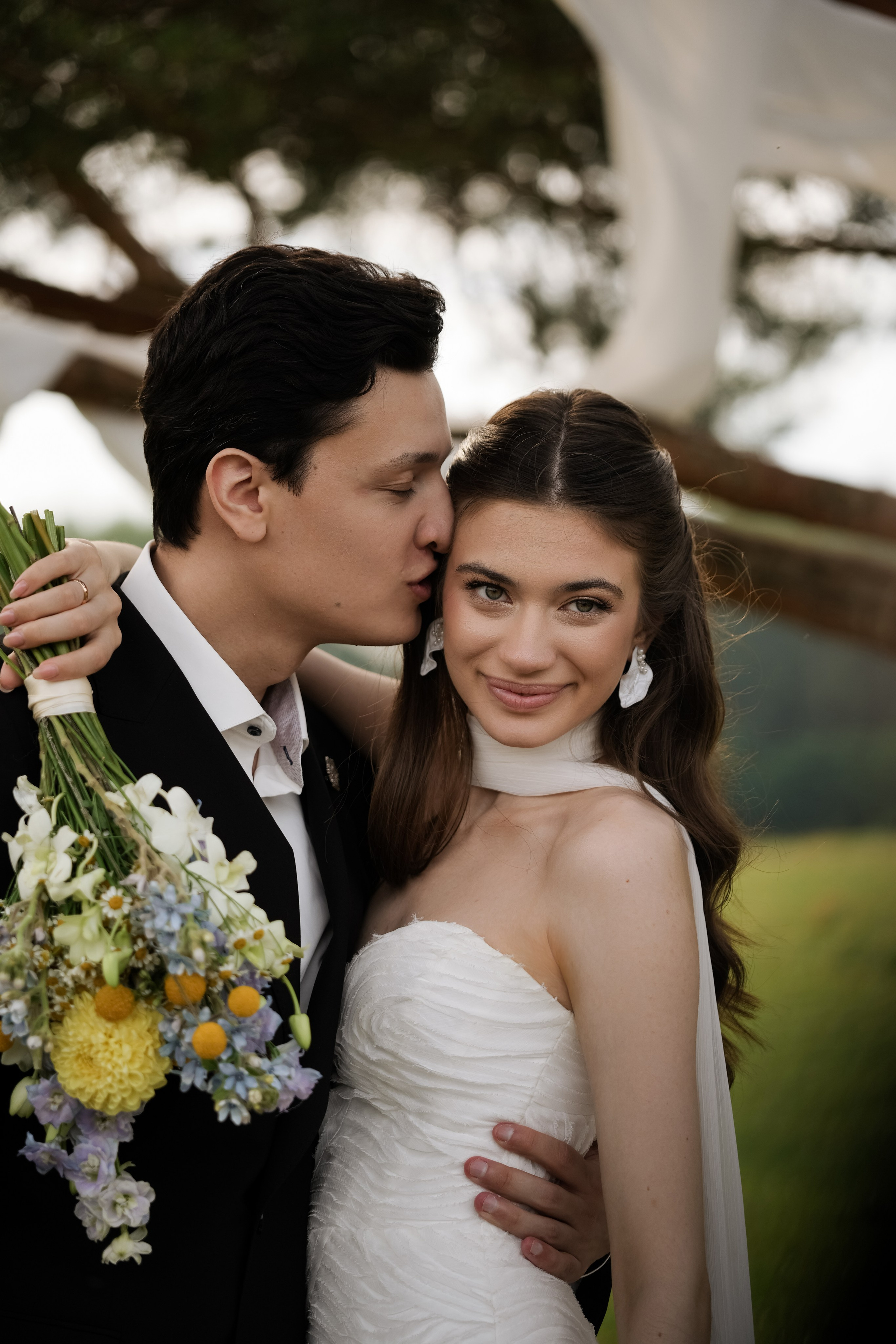 Свадебная фотосессия в Polyana Country Club