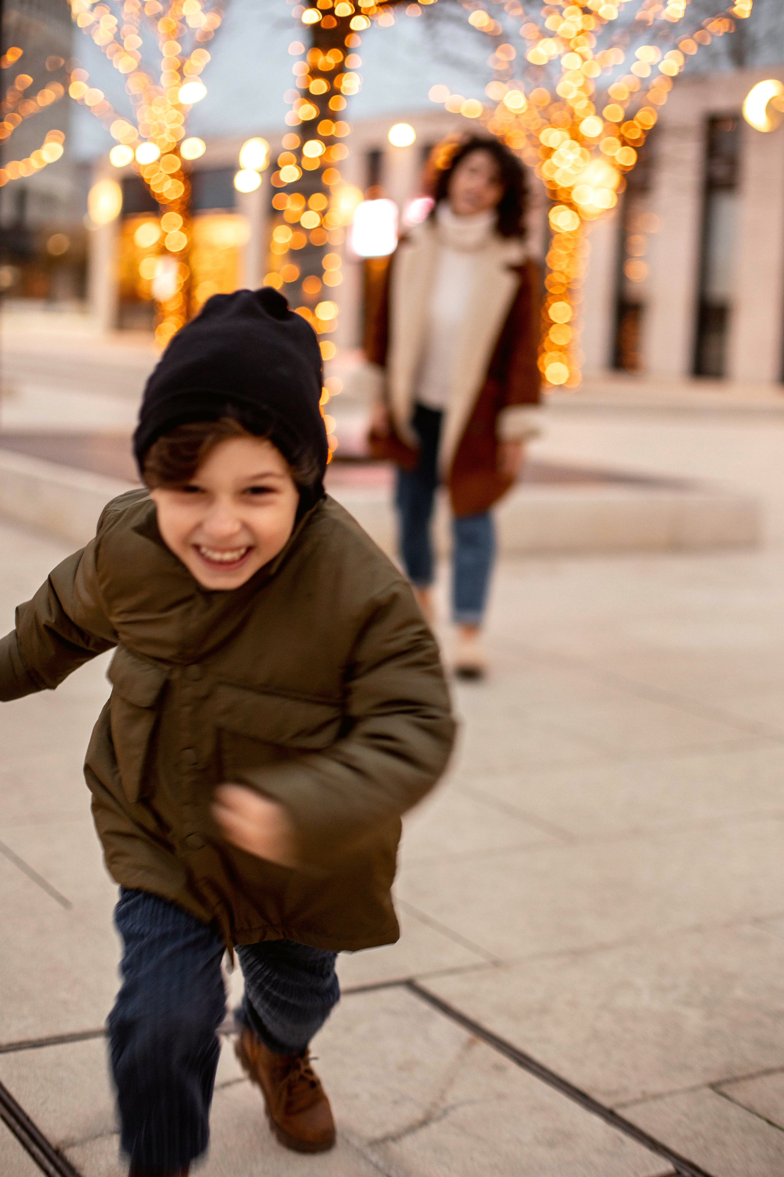 Предновогодняя прогулка в парке. Фотограф в Краснодаре Евгения Михаевич