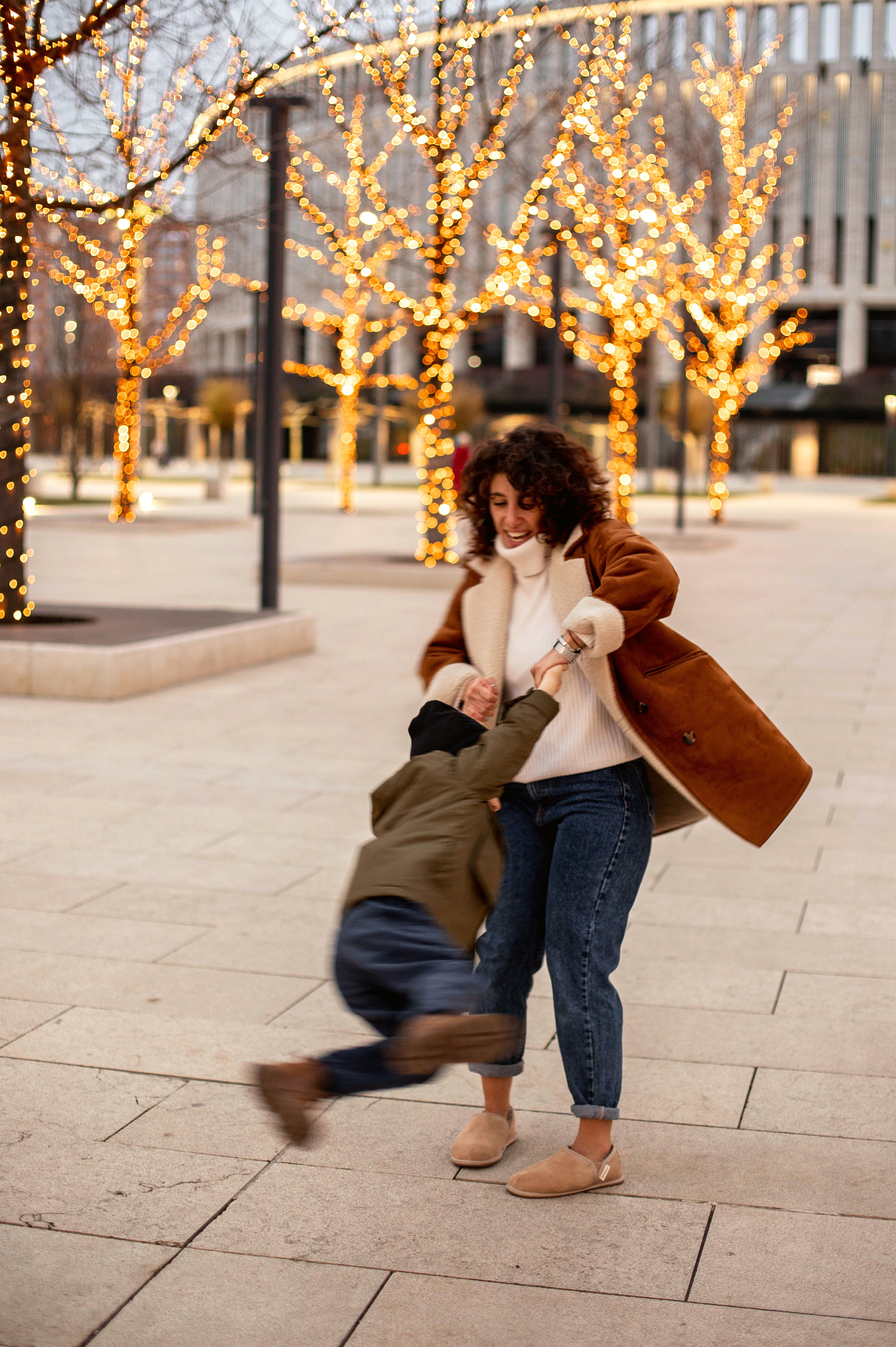 Предновогодняя прогулка в парке. Фотограф в Краснодаре Евгения Михаевич