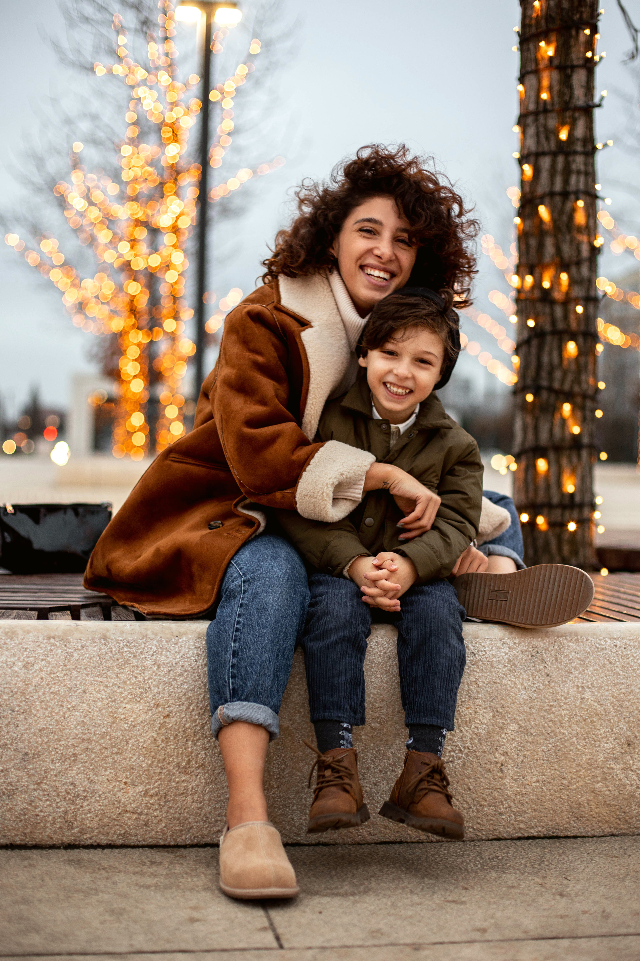 Предновогодняя прогулка в парке. Фотограф в Краснодаре Евгения Михаевич