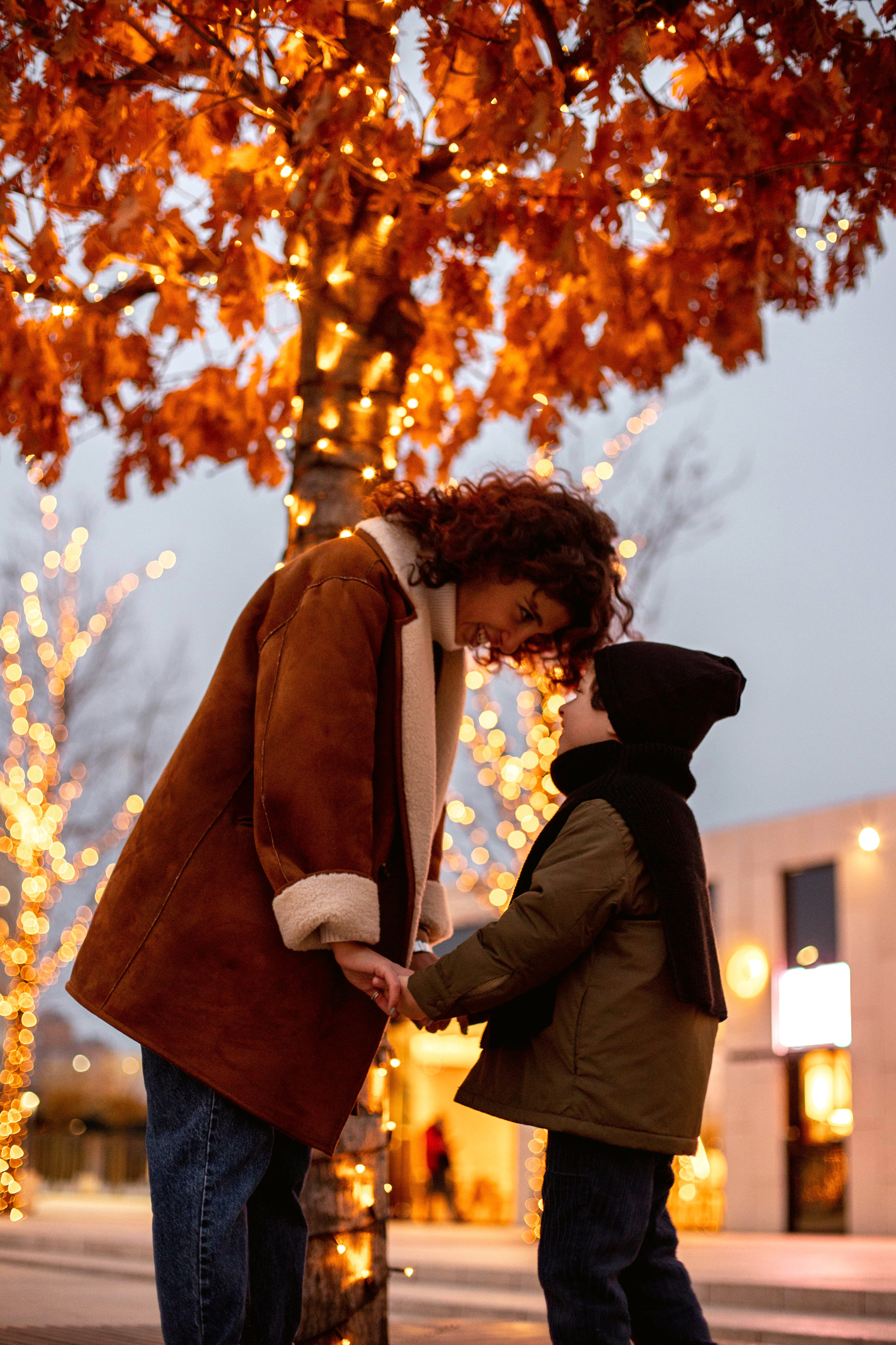 Предновогодняя прогулка в парке. Фотограф в Краснодаре Евгения Михаевич