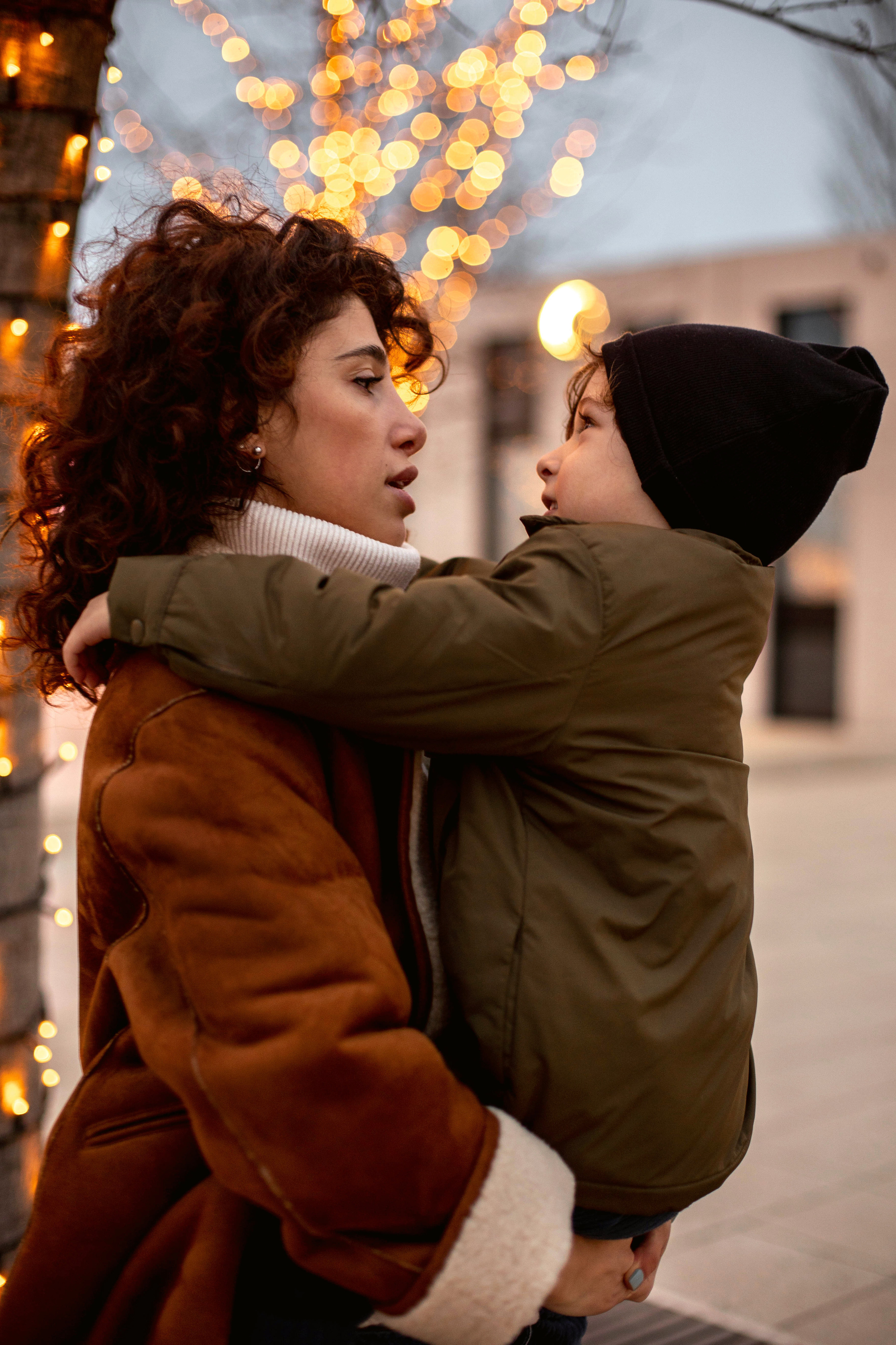 Предновогодняя прогулка в парке. Фотограф в Краснодаре Евгения Михаевич