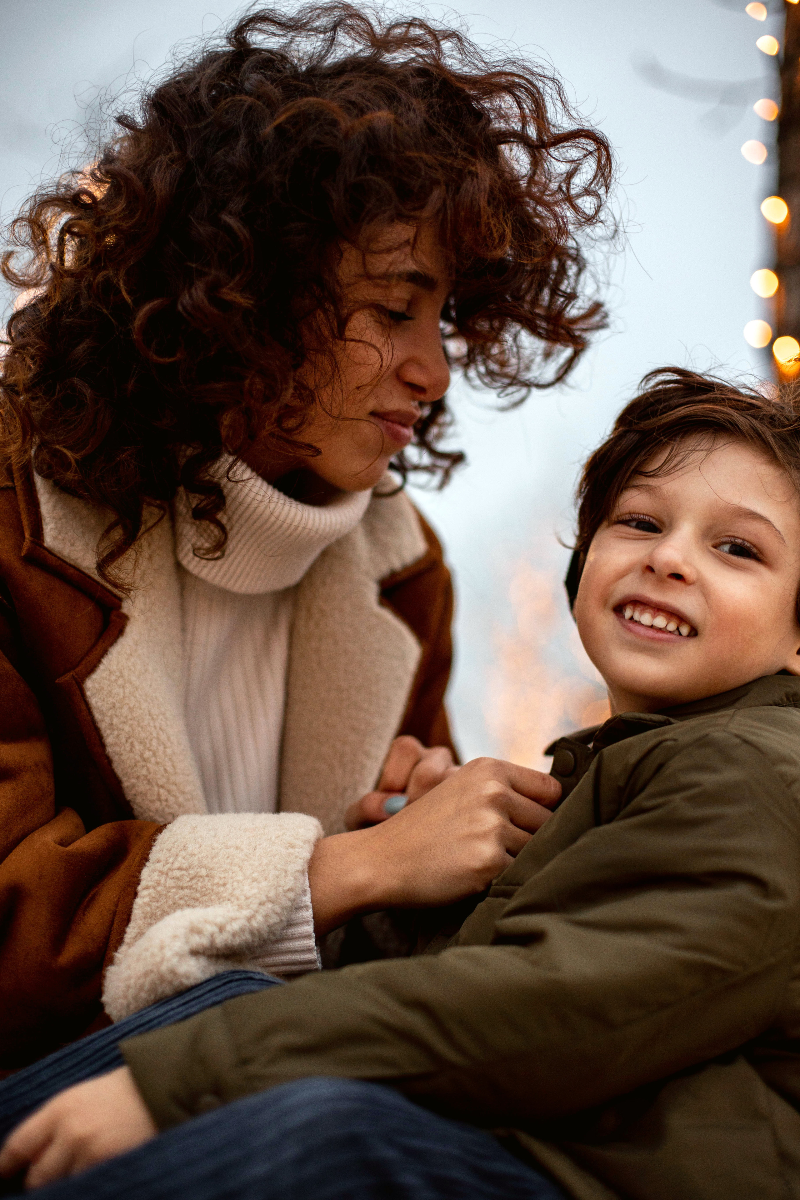 Предновогодняя прогулка в парке. Фотограф в Краснодаре Евгения Михаевич