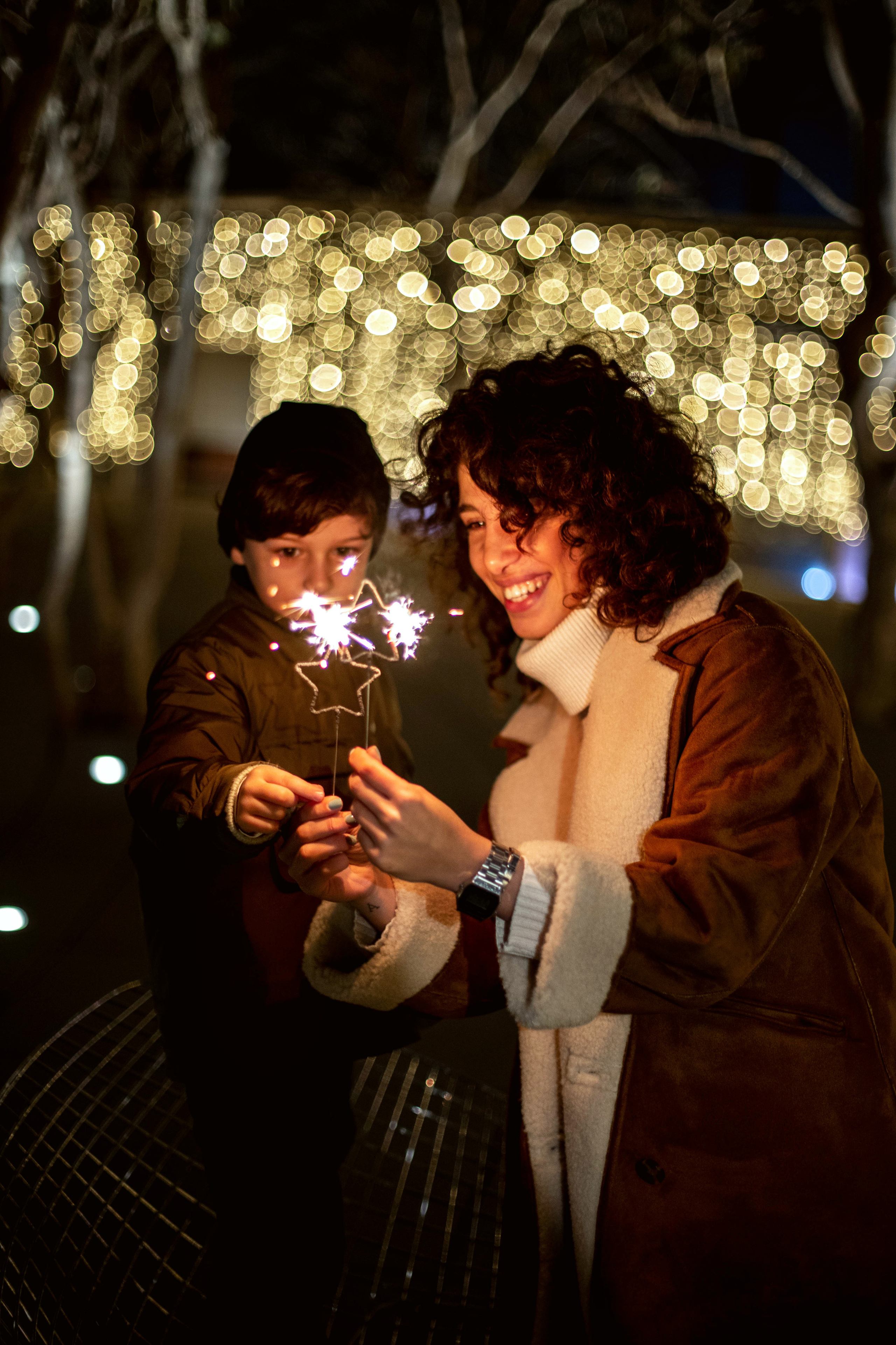 Предновогодняя прогулка в парке. Фотограф в Краснодаре Евгения Михаевич