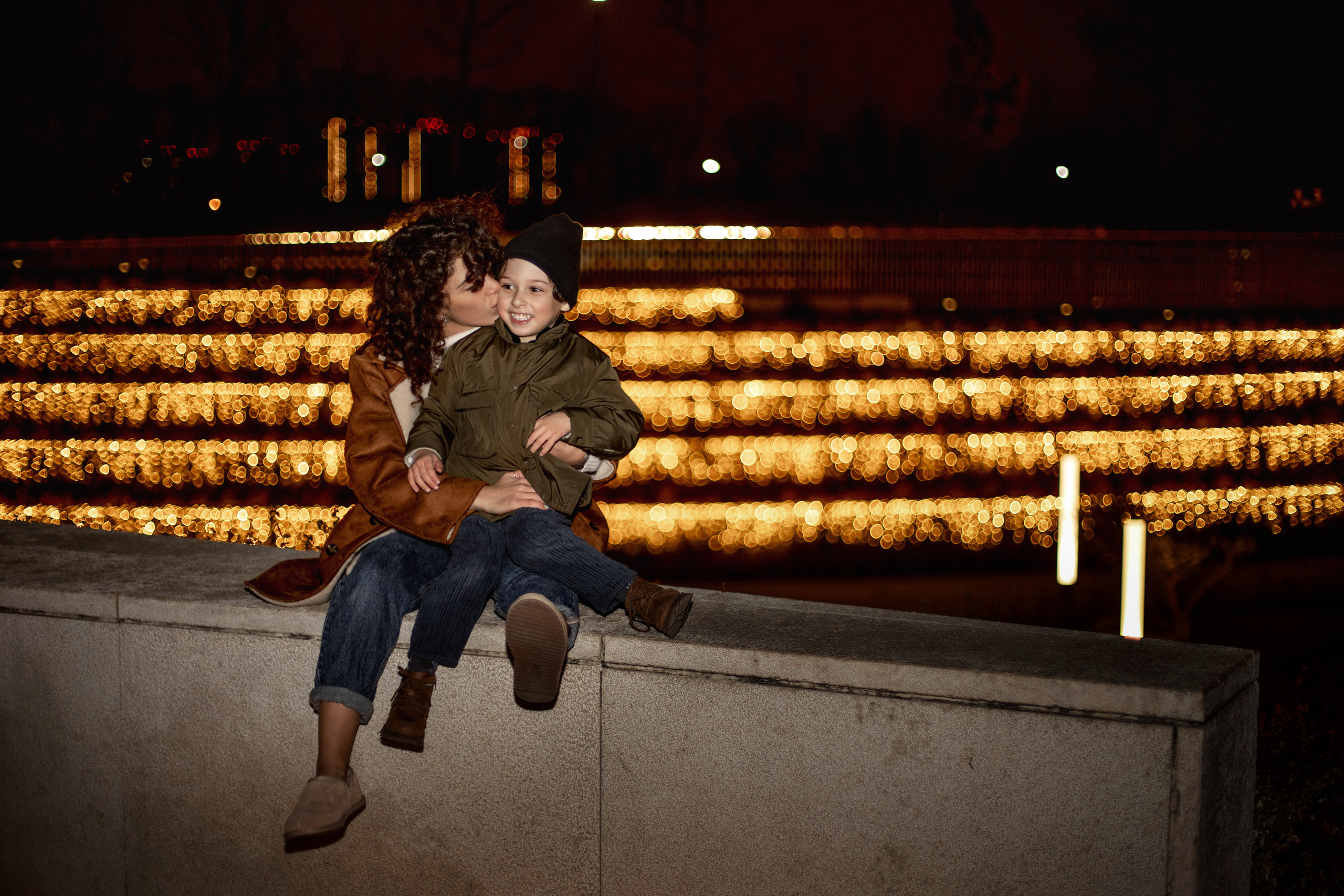 Предновогодняя прогулка в парке. Фотограф в Краснодаре Евгения Михаевич