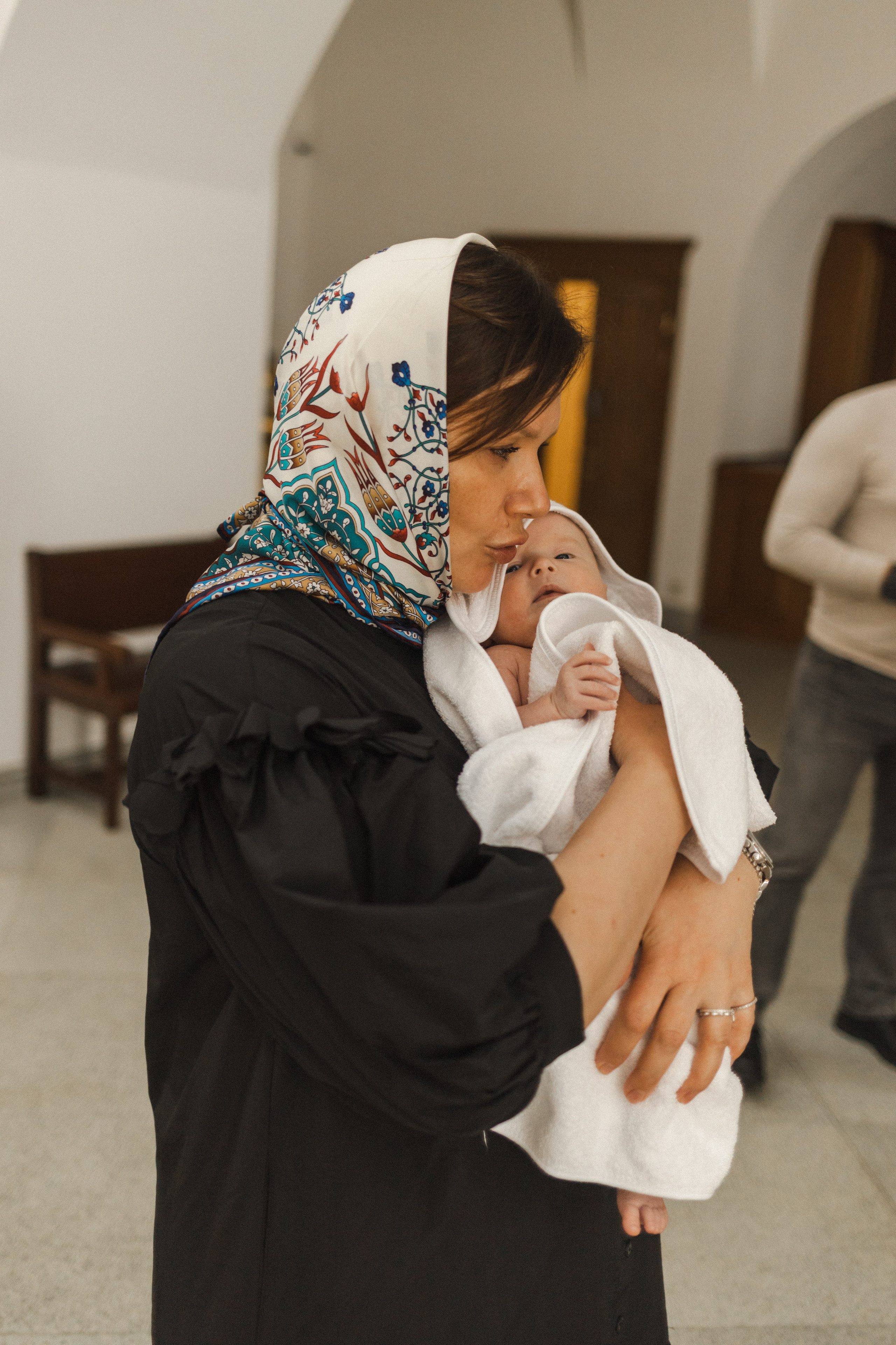 Крещение Стефании. Семейный фотограф в Москве