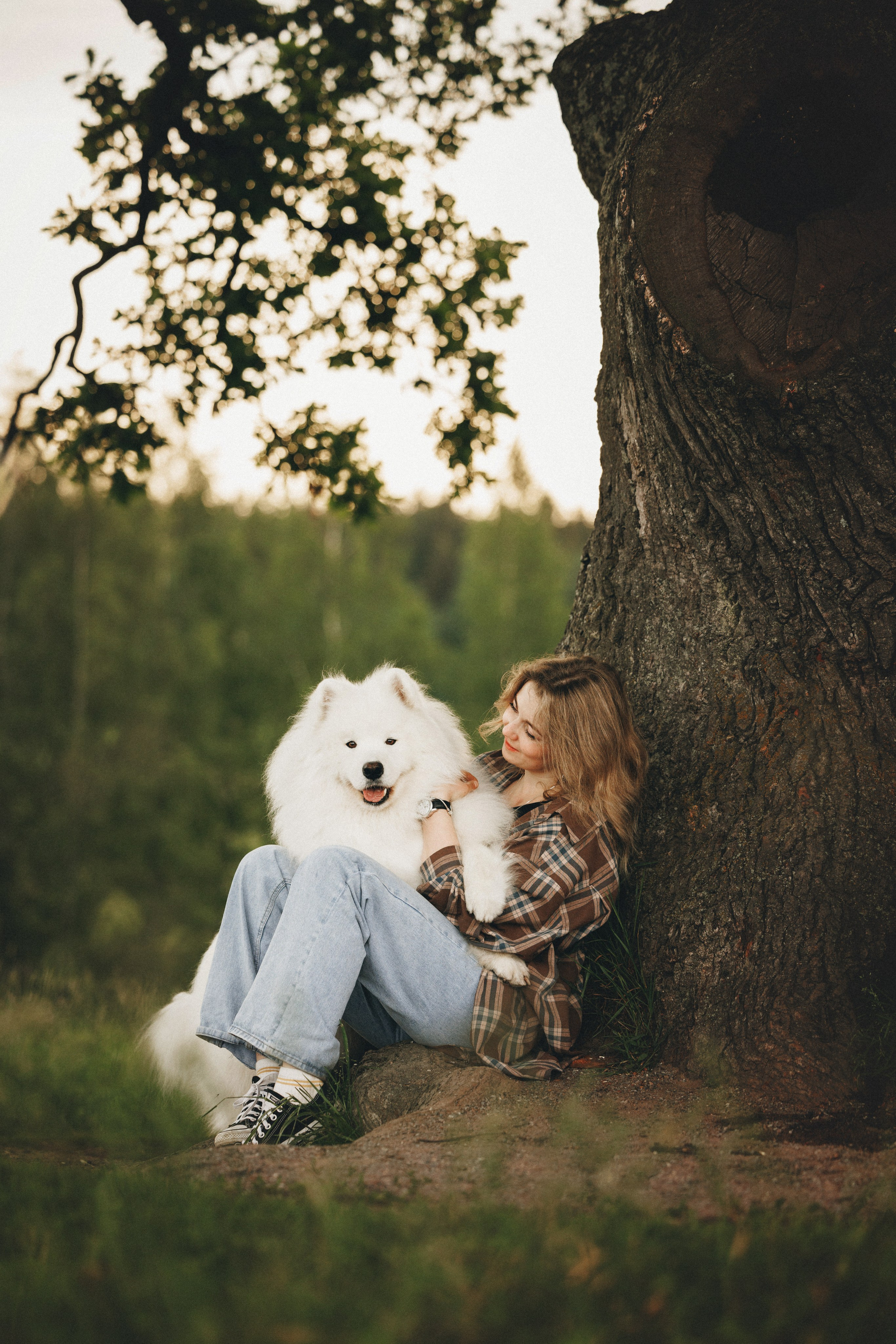 Женя и Цезарь. Фотограф анималист Осипчикова Мария