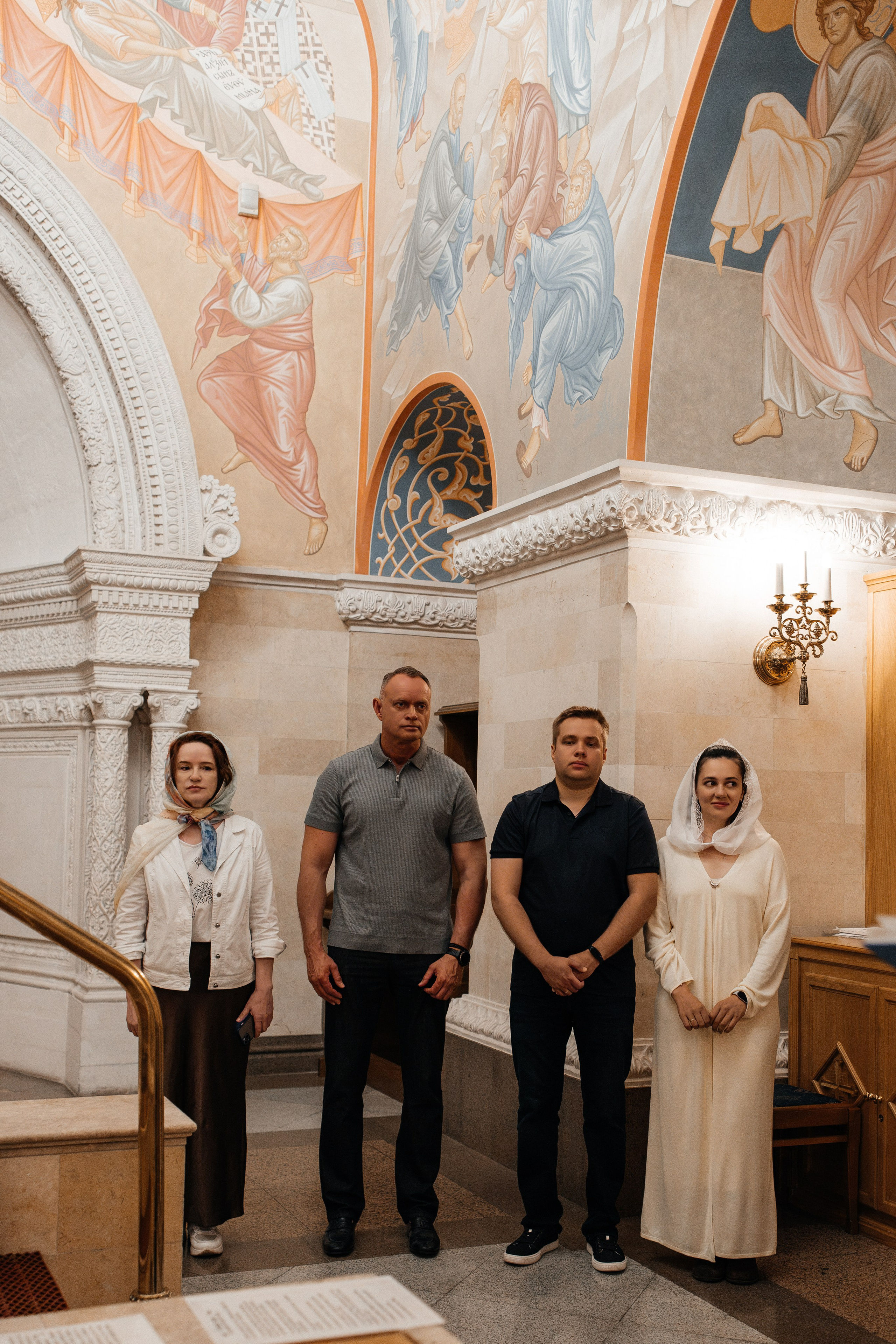 Крещение Анны. Семейный фотограф в Москве Алина Киблина