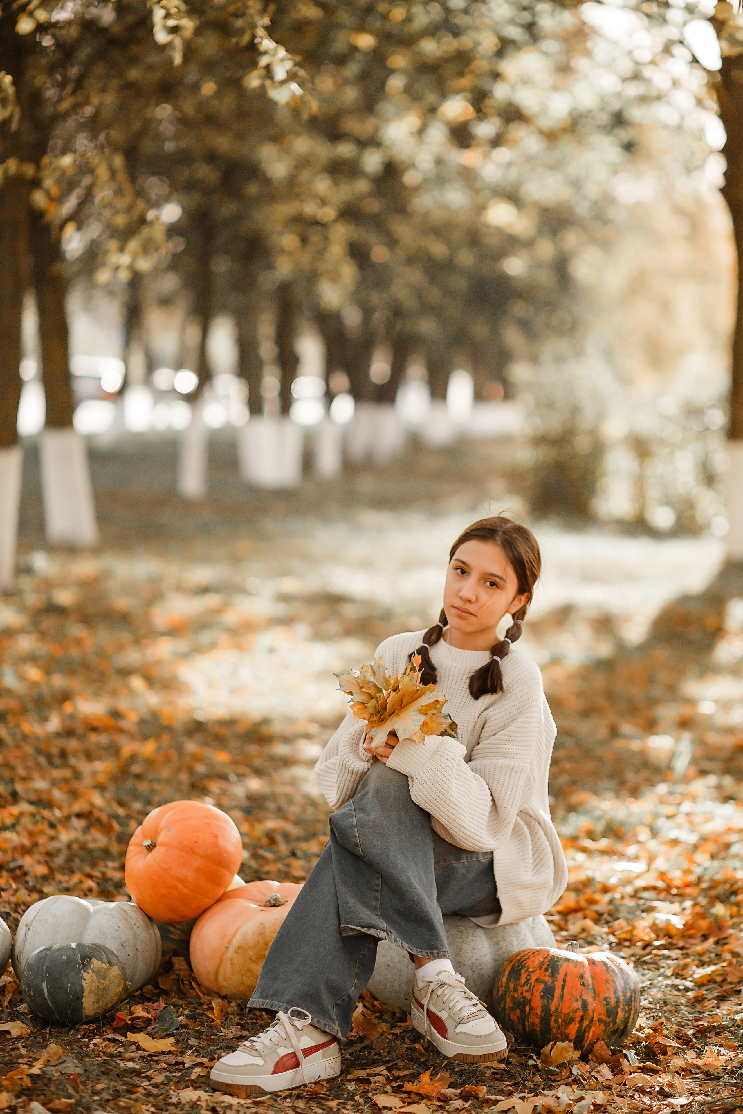 Осенняя прогулка с детьми. Свадебный, семейный и детский фотограф Набережные Челны