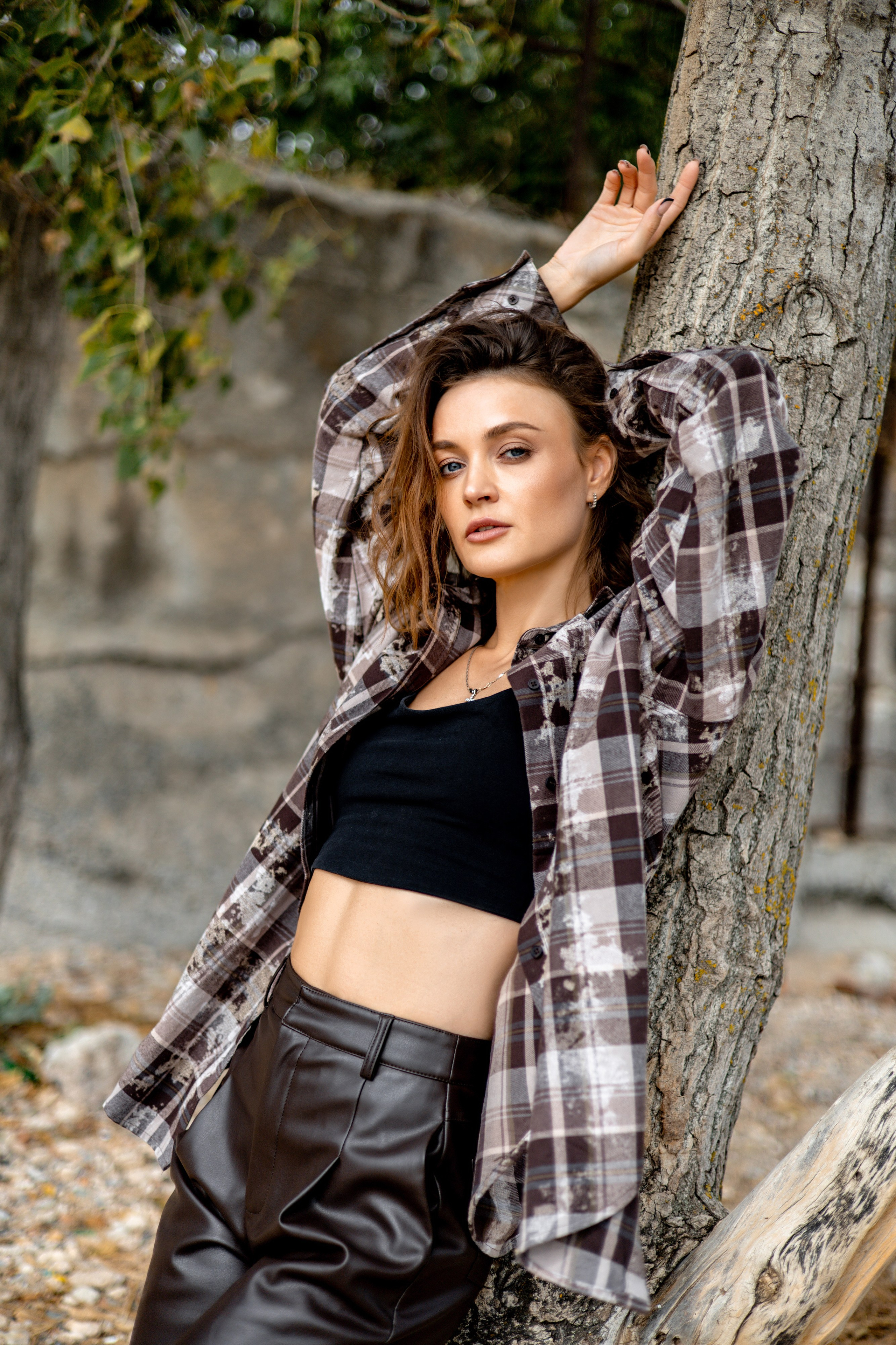 Съемки на улице. Анна Злищева