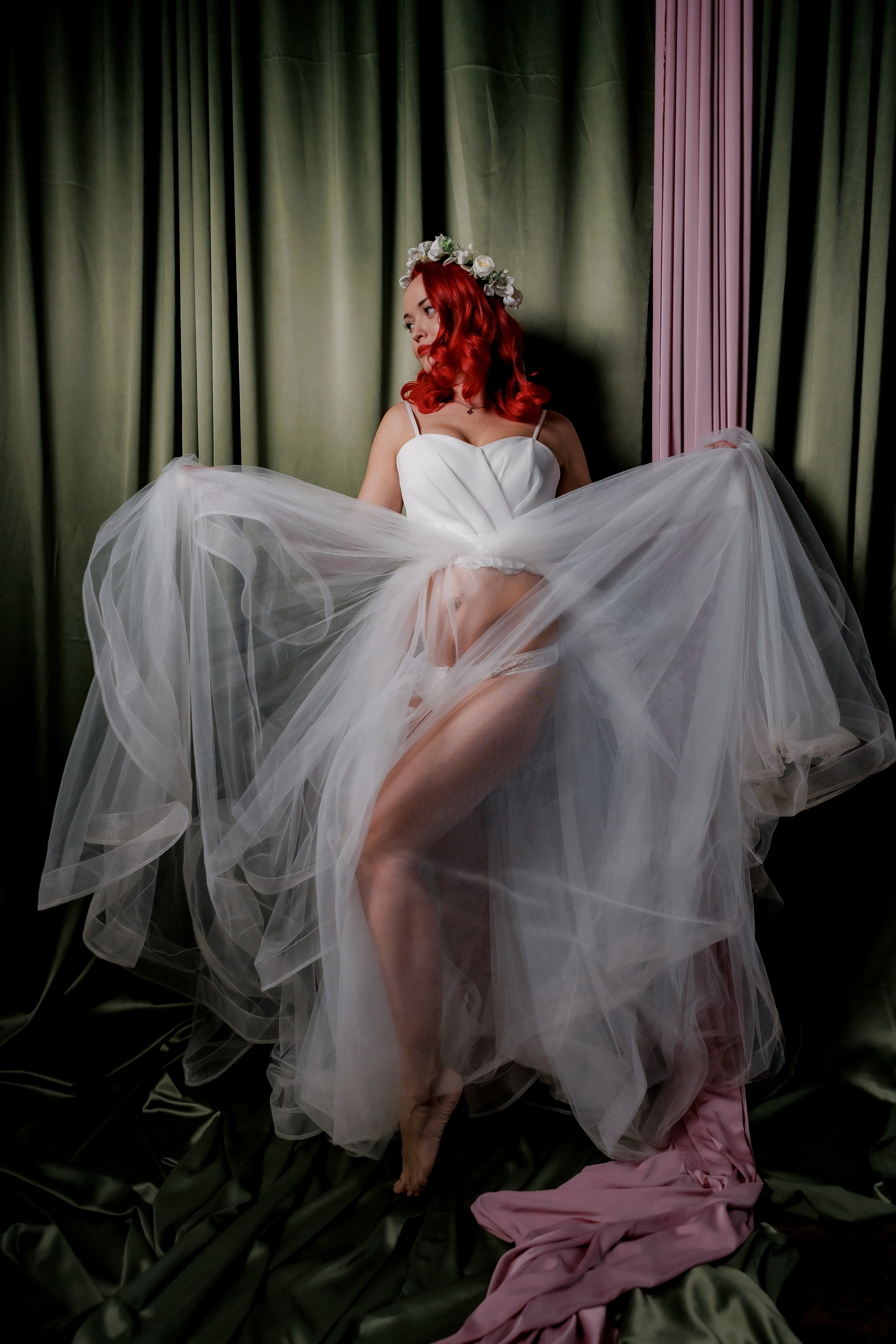 Будуарная бельевая фотосессия. Свадебный фотограф в Москве