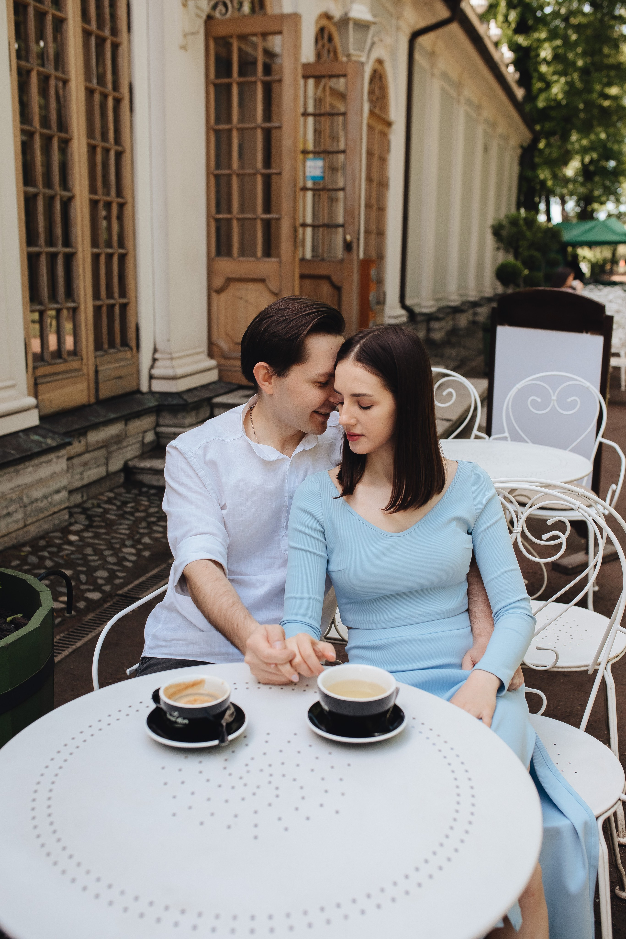 Фотосессия в Летнем саду в Санкт-Петербурге