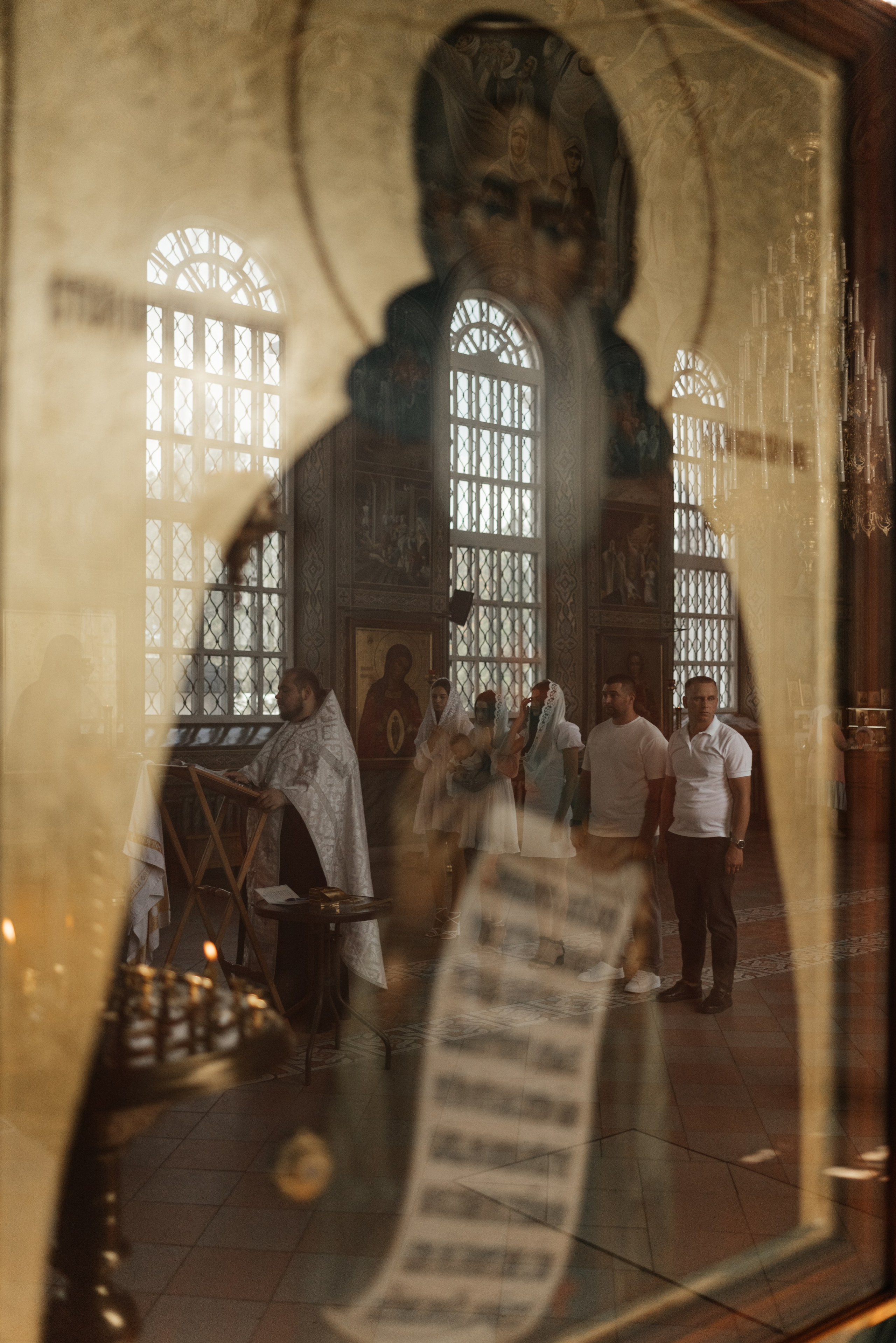 Таинство крещения Артёма. Фотограф Елена Кучук