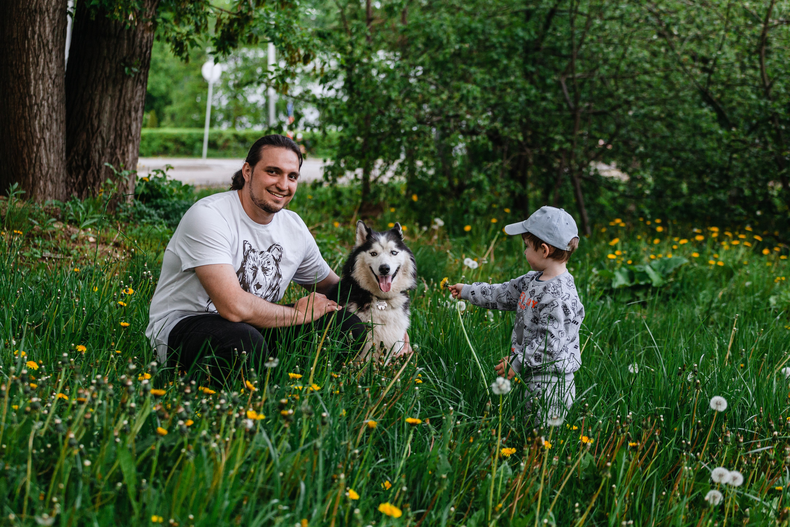 Семейная экспресс фотосессия в рамках фотодня. Фотограф-анималист Татьяна Степанова