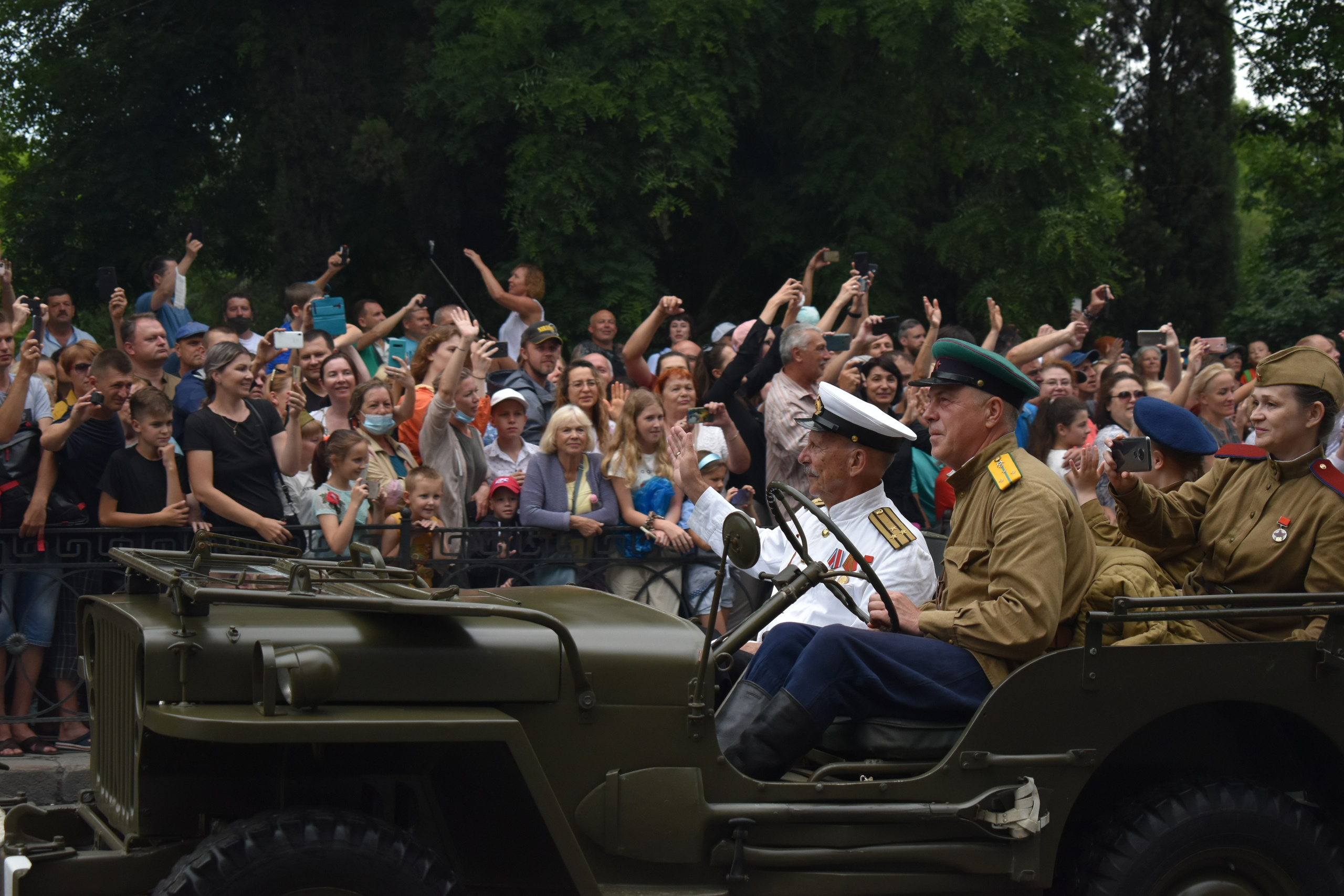 Парад Победы. Фотограф-ретушер в Крыму Юля Лобурец