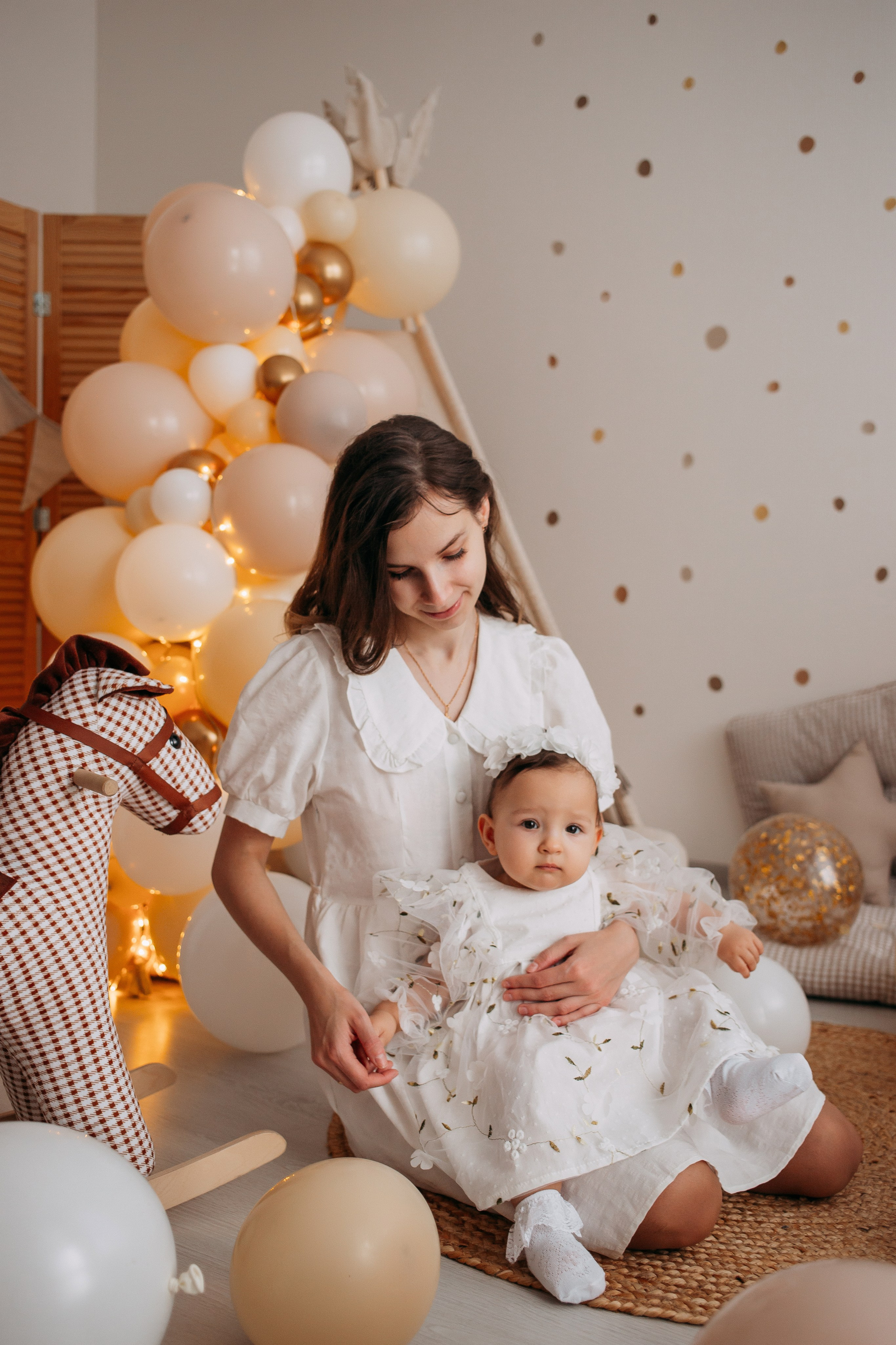 1 годик малышке. Фотограф в Санкт-Петербурге Гарипова Валерия