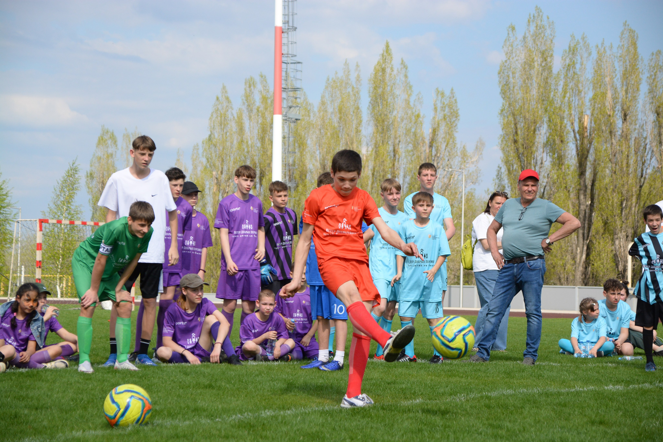 Всероссийский детский футбольный фестиваль «Чемпионат Победителей» 2025. Вадим Малянов — фотограф / видеограф в Саратове