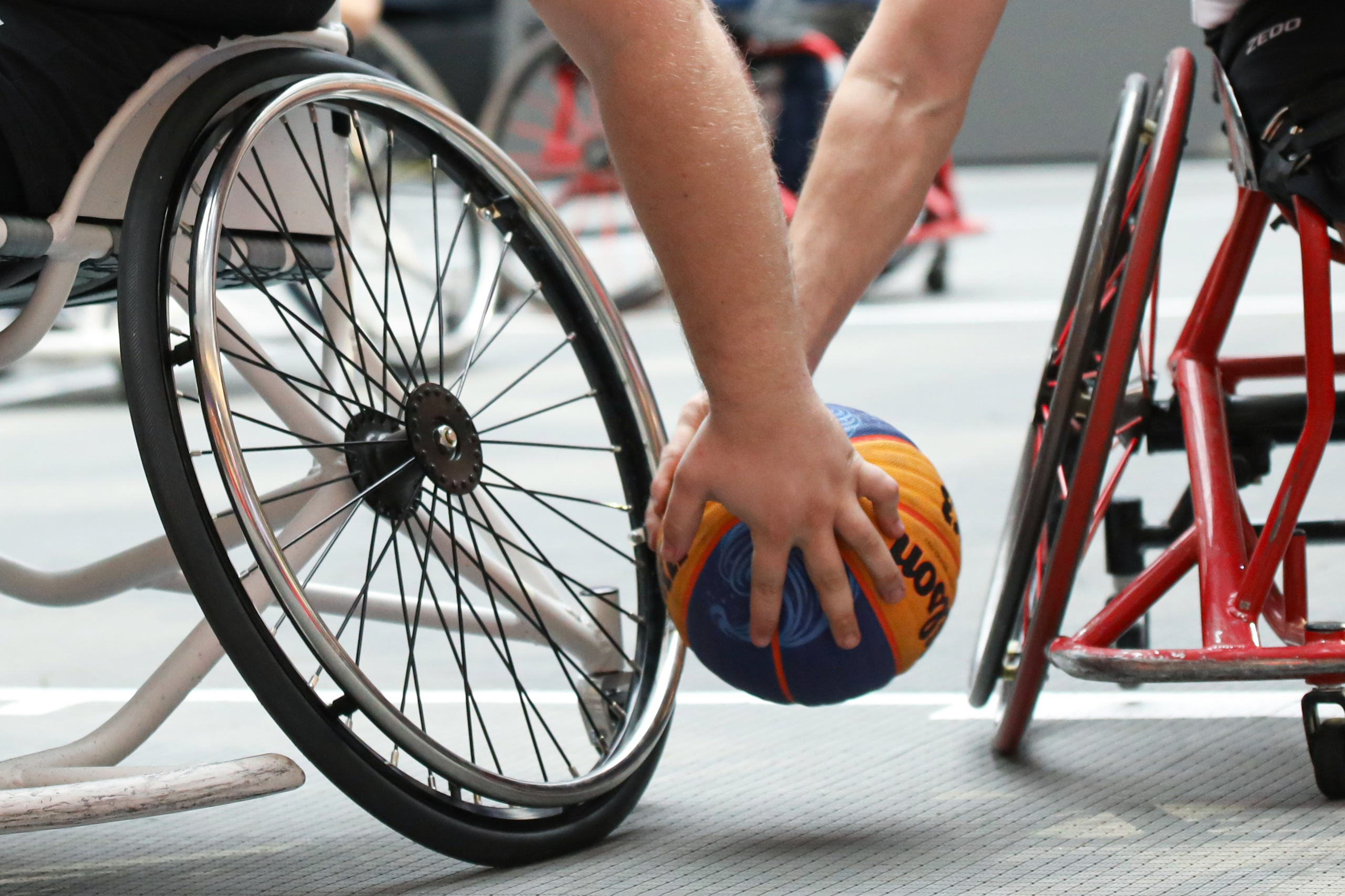 Баскетбол на колясках. Спортивный фотограф в Санкт-Петербурге Наталья Ксенофонтова