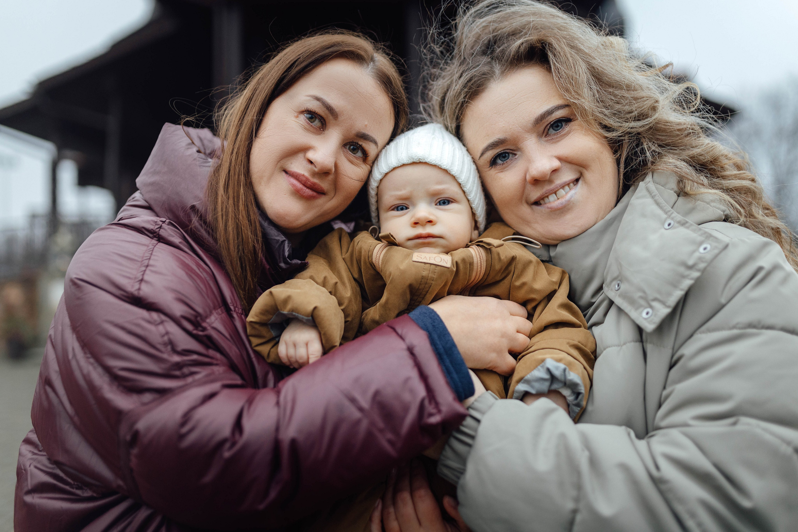 Крещение Демида, храм Святой Троицы, декабрь 2025