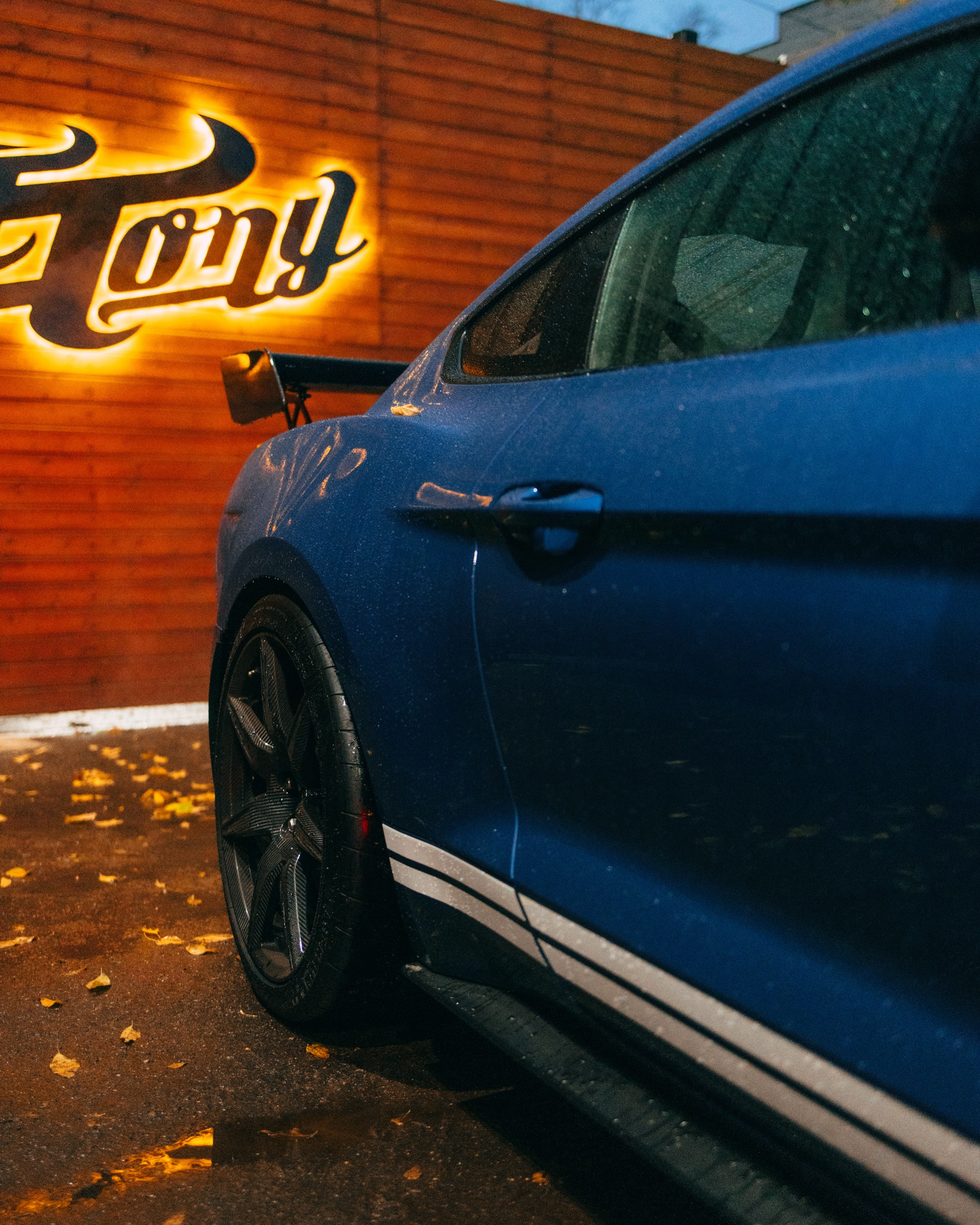 Ford Mustang GT500. DeLorein