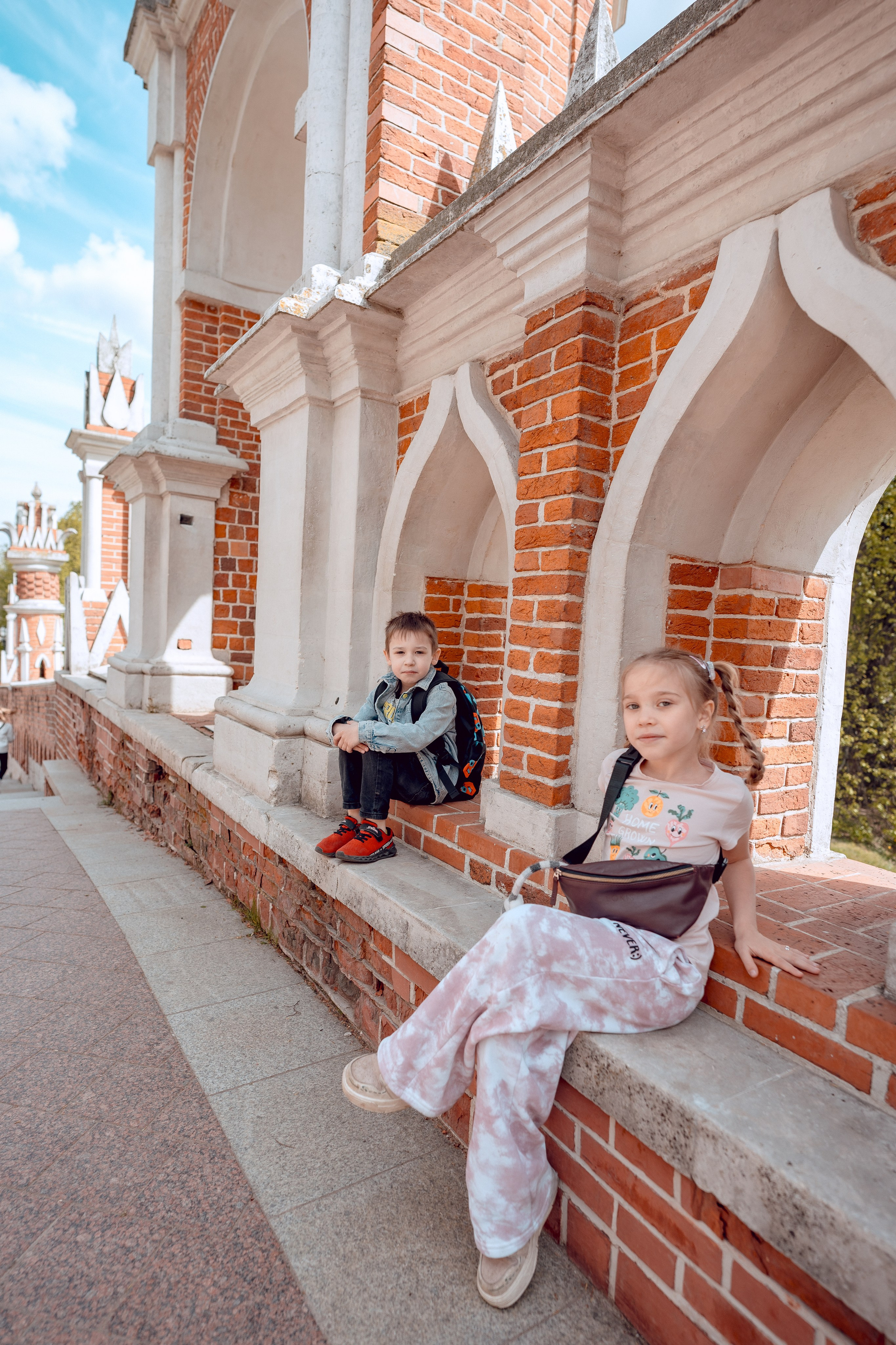 Прогулка в Царицино. Портретный и семейный фотограф в Москве/Видное
