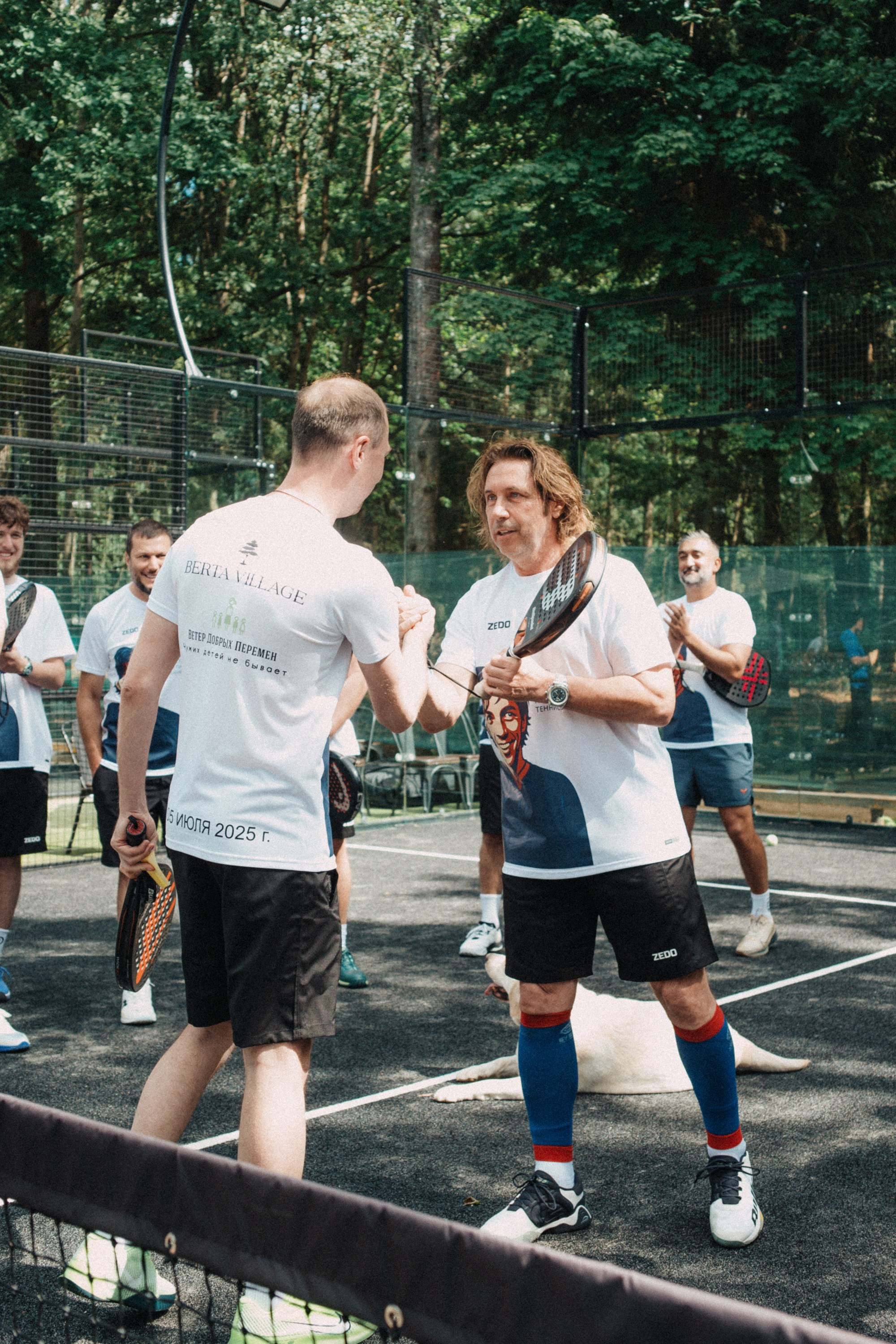 Berta Village PADEL CUP 2025. Бэкстейдж и репортажный фотограф в Москве Артем Онацко