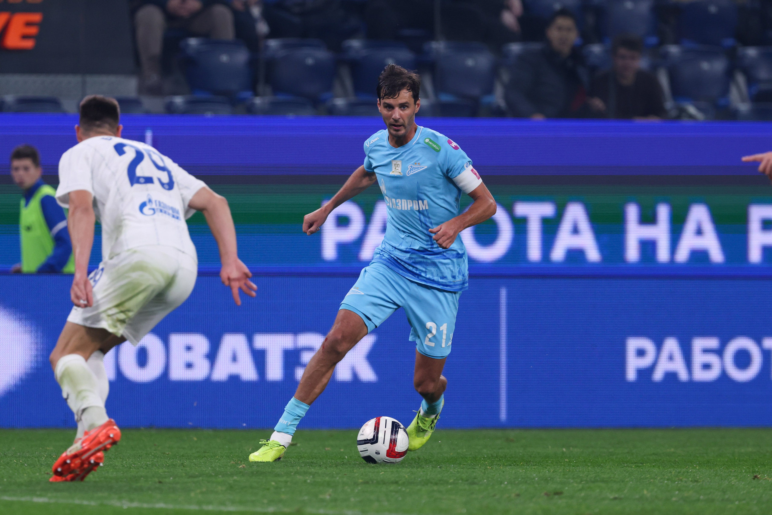 ФК Зенит -ФК Оренбург Fonbet Кубок России 2025/26. Спортивный и репортажный фотограф Антон Тереханов