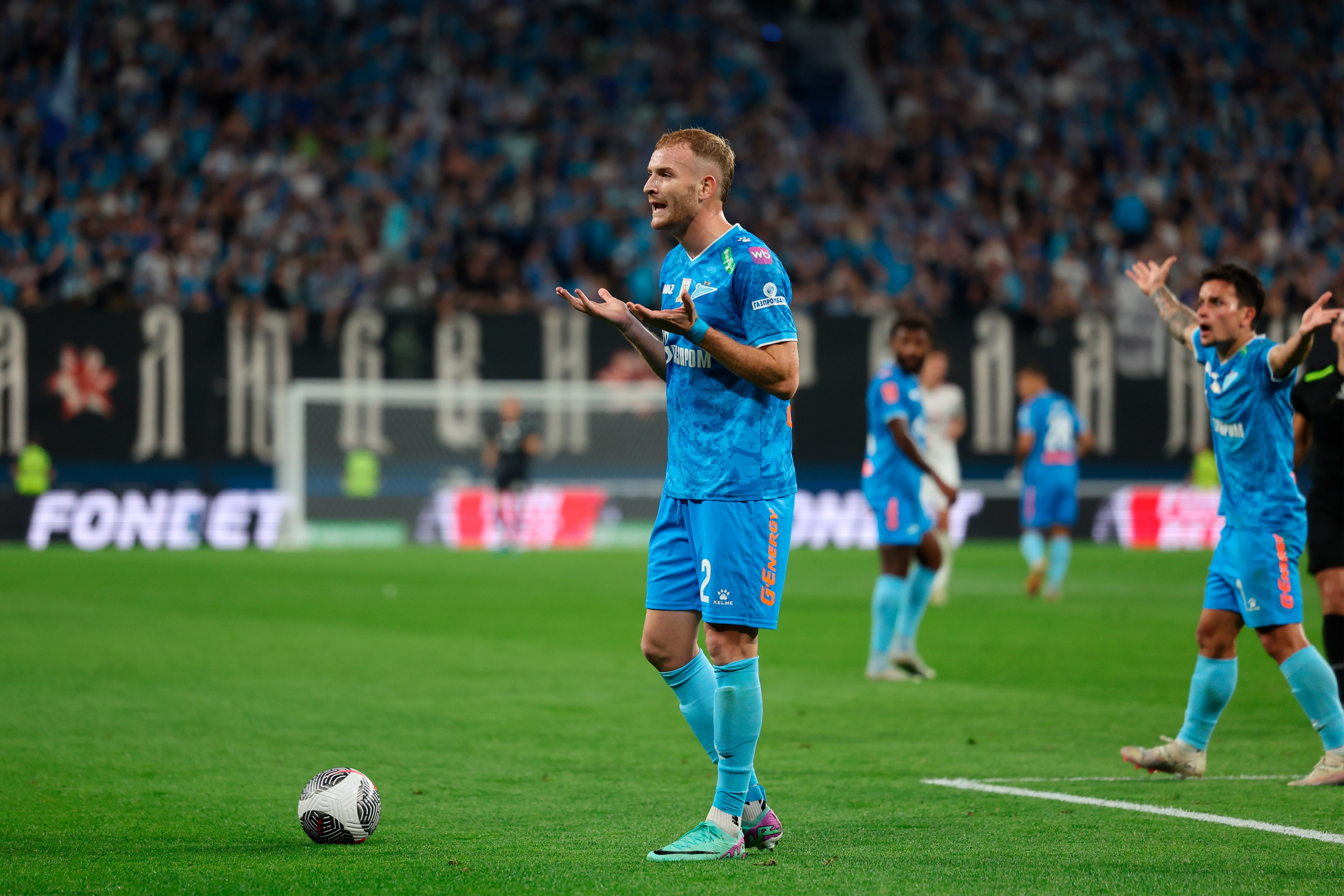 Зенит-Рубин Кубок России по футболу 2024/25 17.09.2024. Спортивный и репортажный фотограф Антон Тереханов