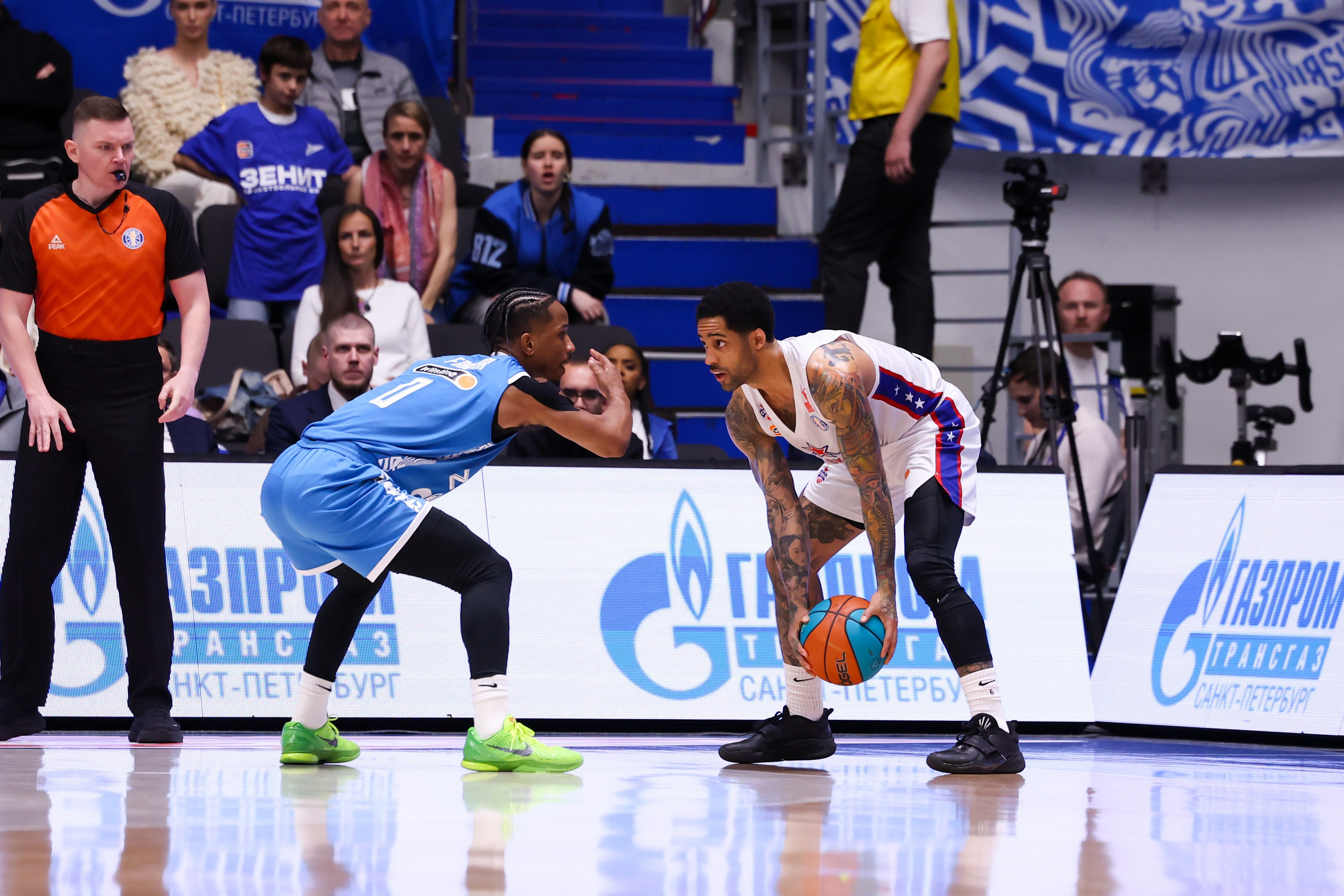 БК «Зенит» — БК «ЦСКА» финал ЕЛ ВТБ 1 игра 27.05.2025. Спортивный и репортажный фотограф Антон Тереханов