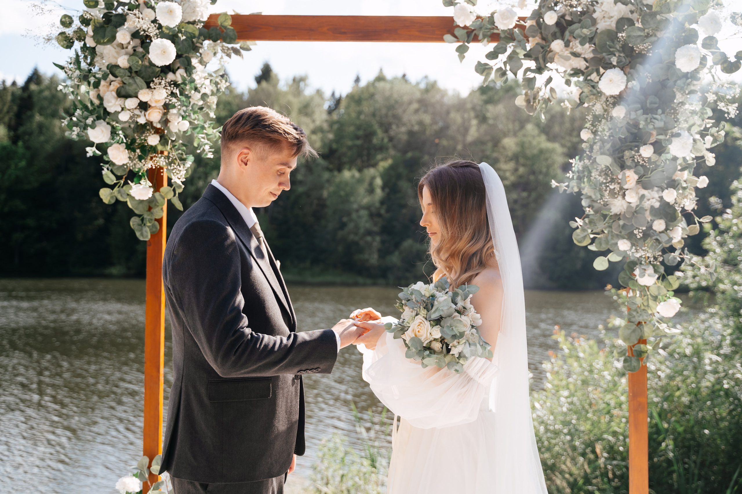 Свадьба загородом в Москве