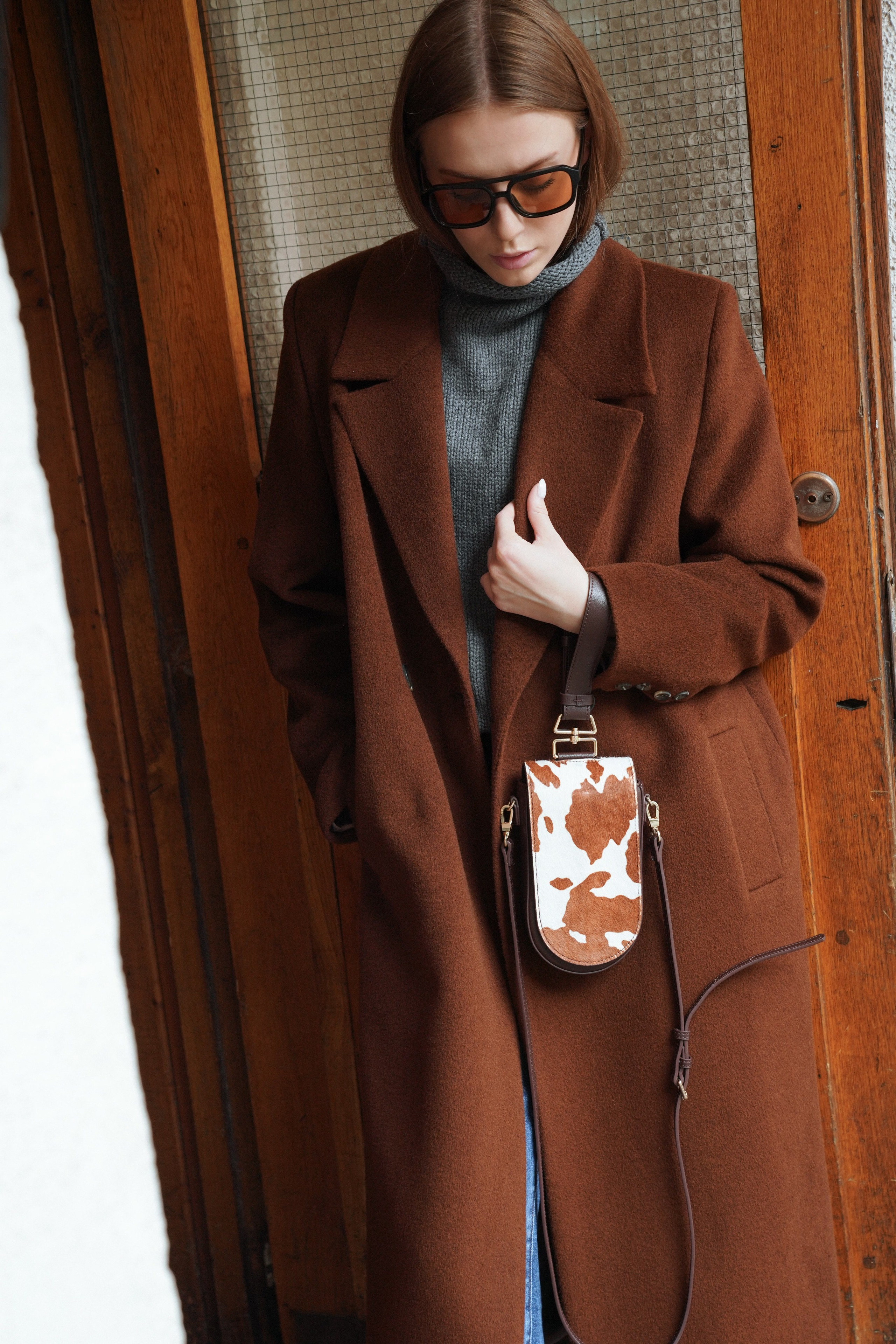 Fashion съемка осенней коллекции верхней одежды. Съемки