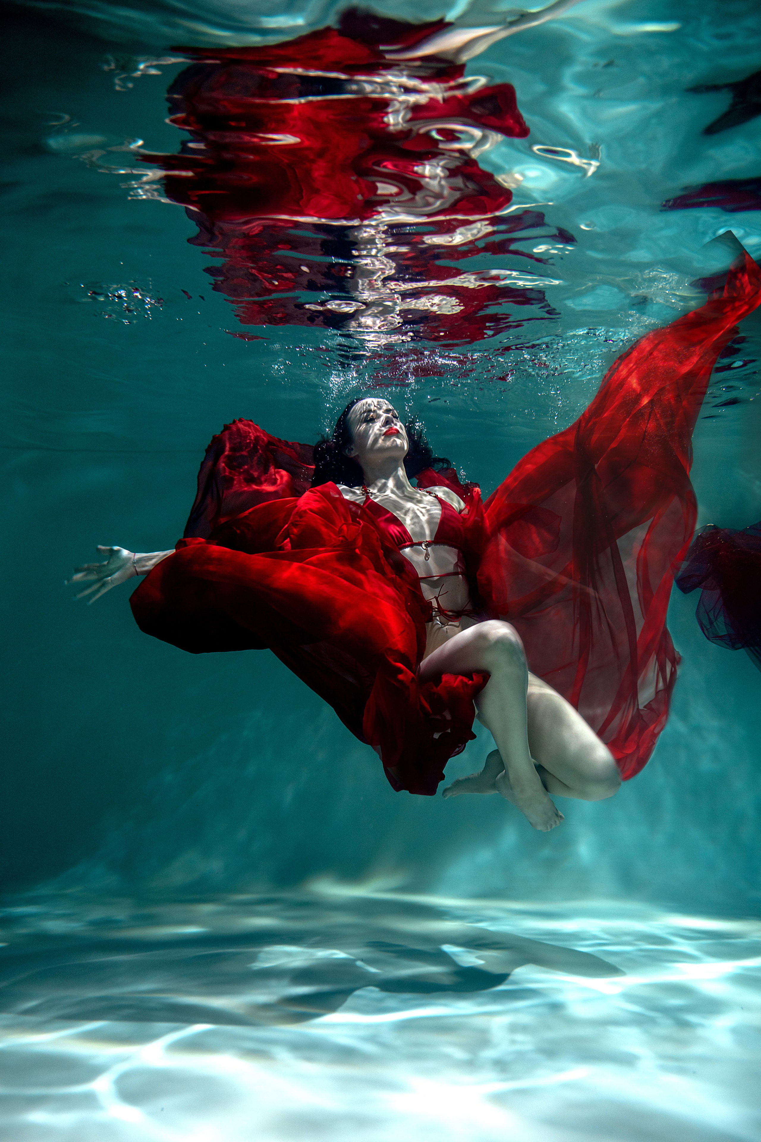 Подводная фотосъёмка. Арт фотограф Серафима Абельман в Москве