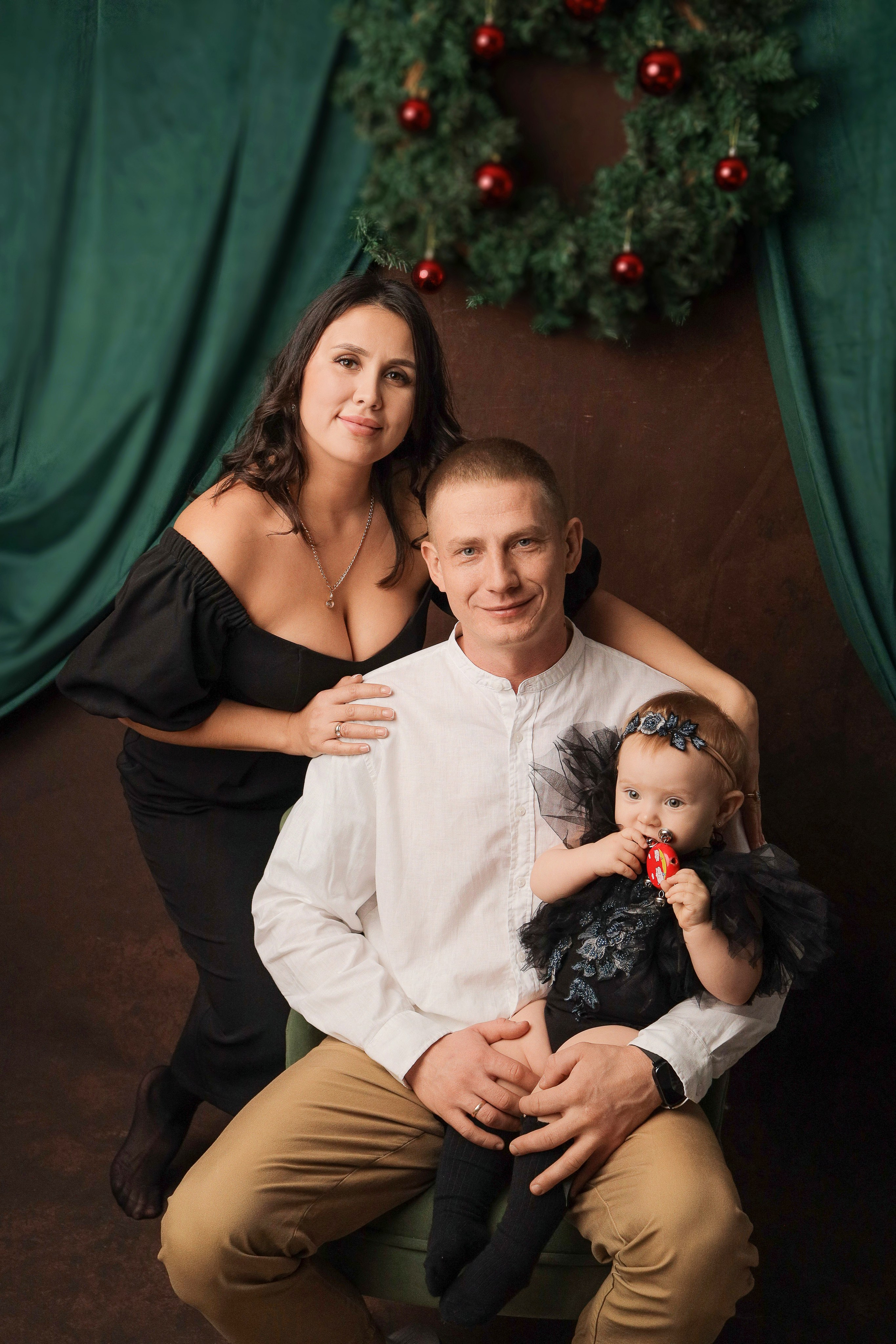 Маруся, 1 годик. Фотограф новорожденных в Новокузнецке Анна Горошникова