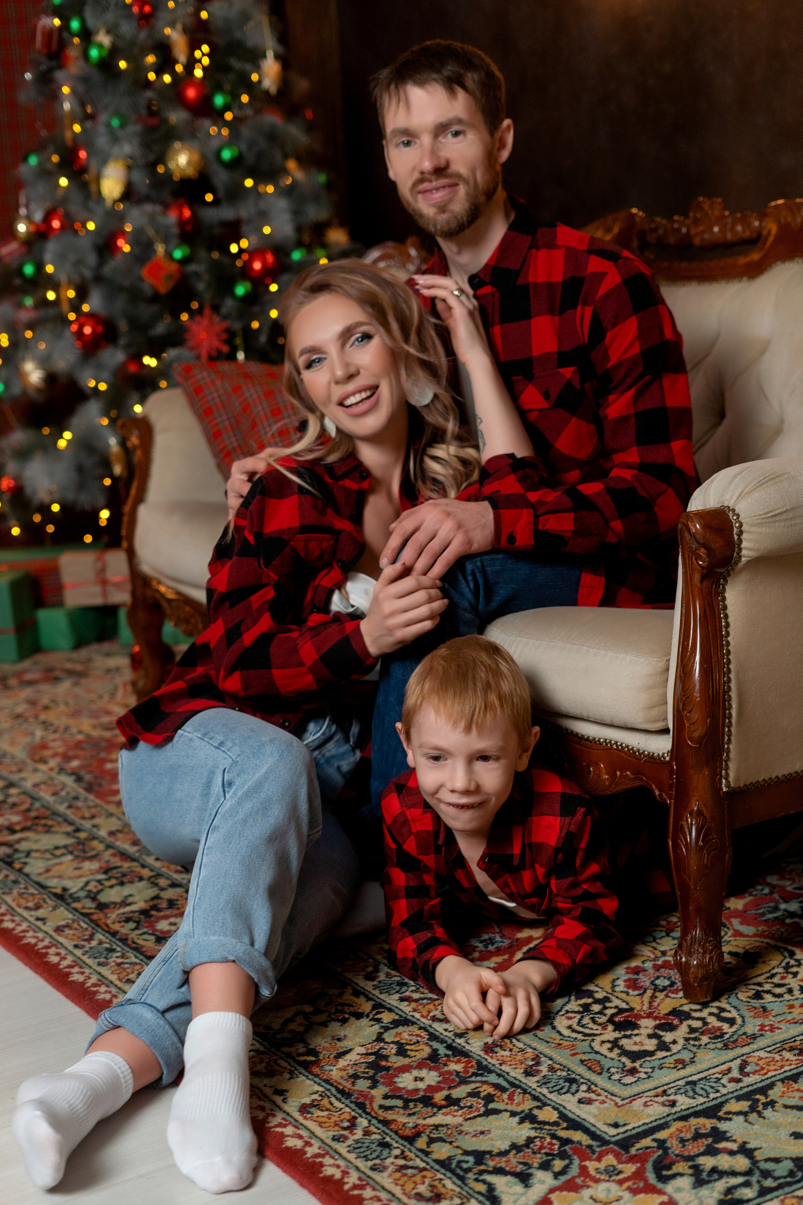 Семейная фотосессия. Семейный детский женский портретный фотограф в Сыктывкаре Оля Киршина