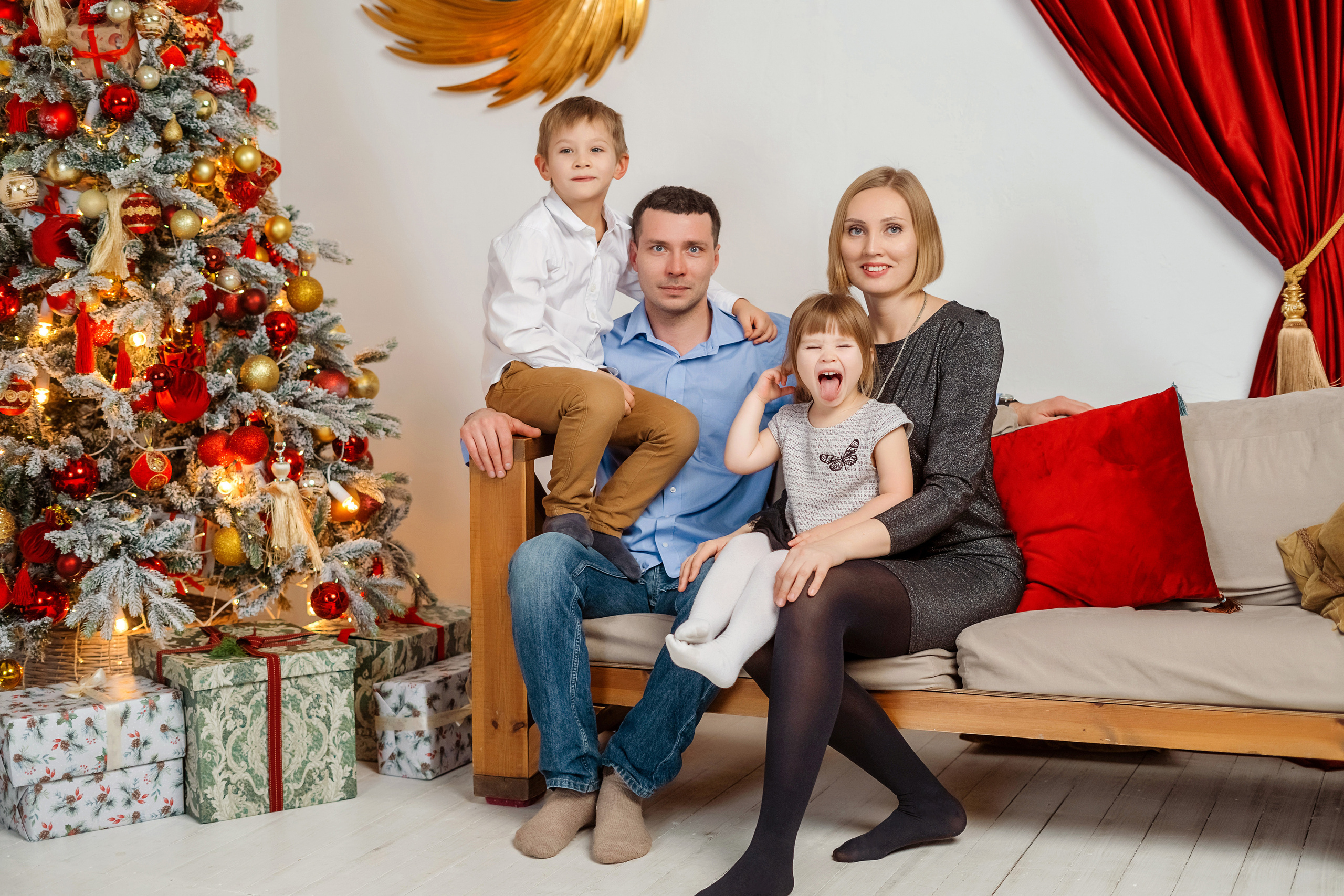 Семейная фотосессия. Семейный детский женский портретный фотограф в Сыктывкаре Оля Киршина