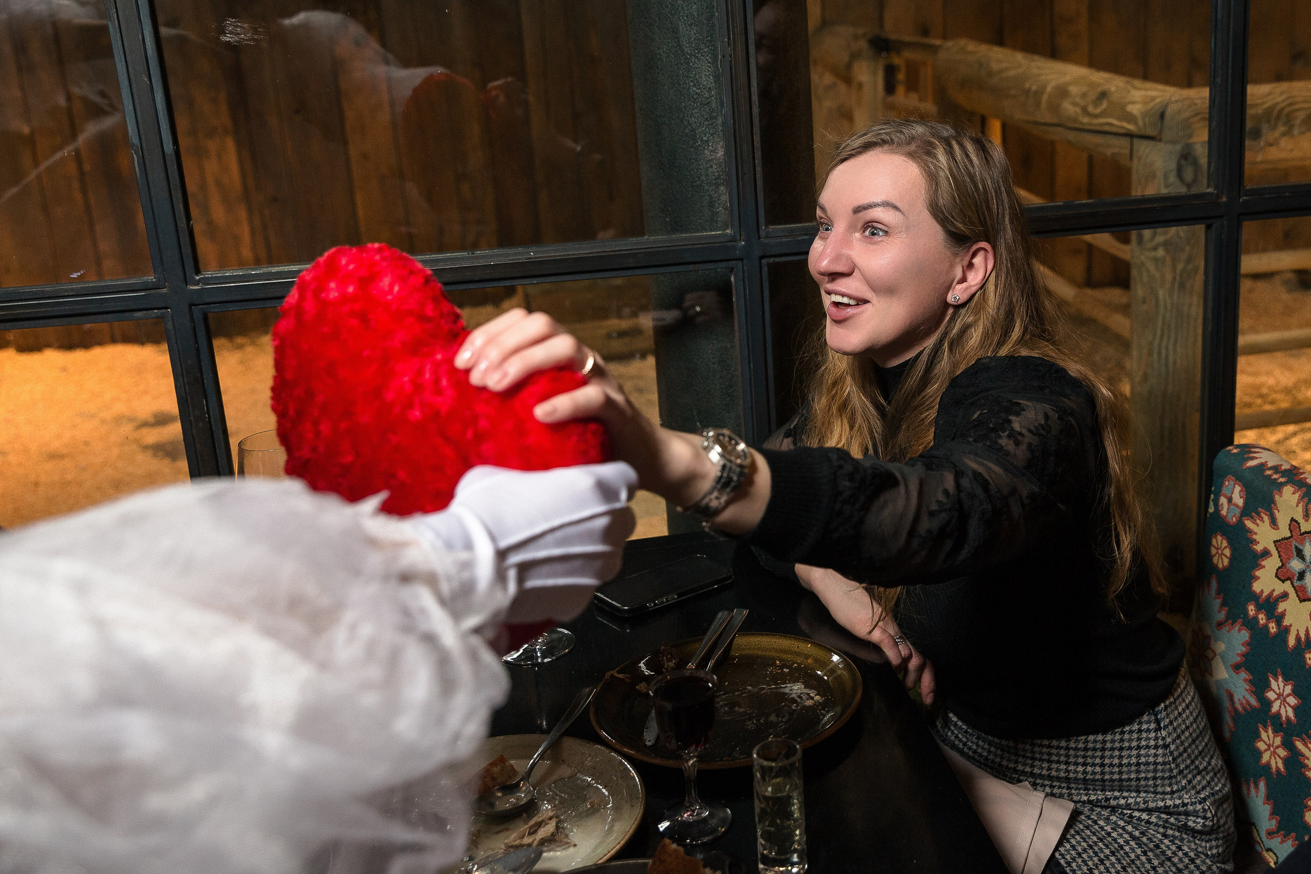 14 февраля в ресторане «Шинок». Репортажный Фотограф Александр Назаров. Москва и М.О