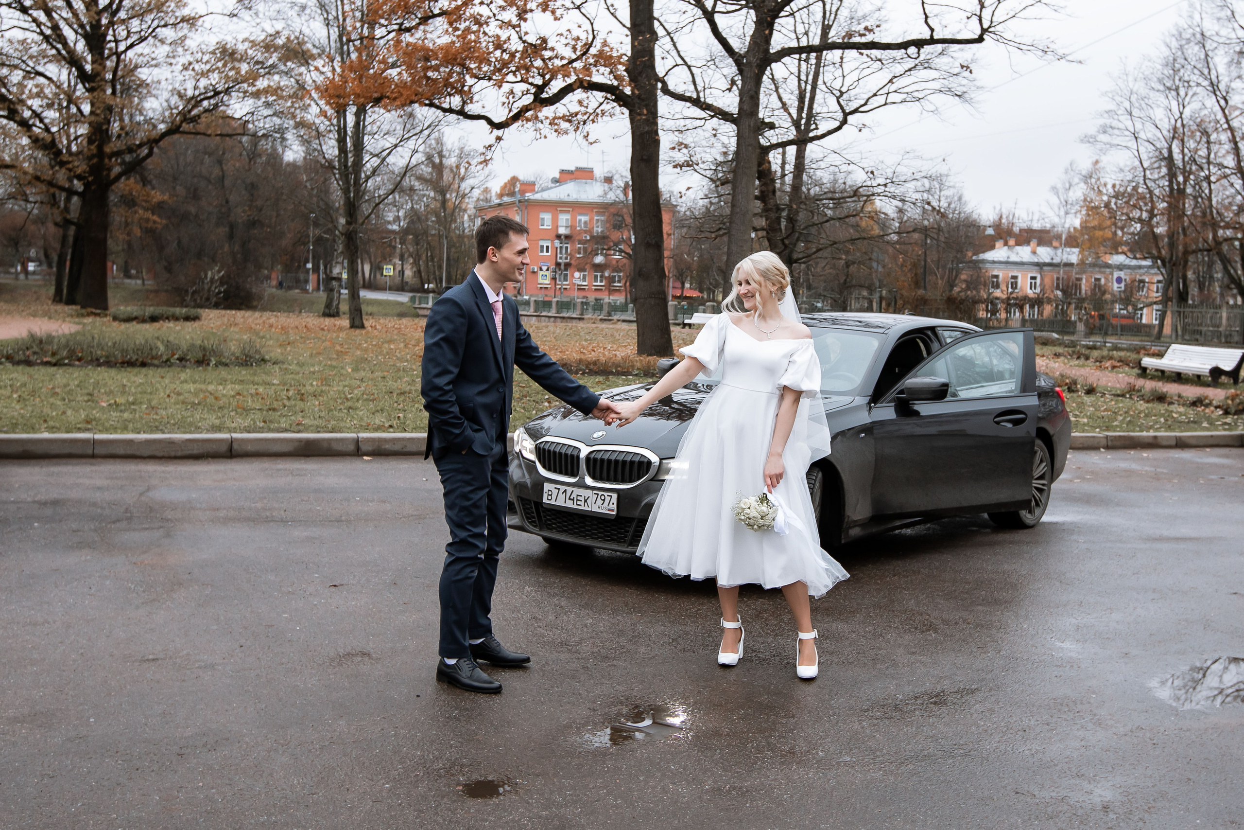 Елена и Илья. Свадебный и семейный фотограф в Колпино и СПб Юлия Папанова