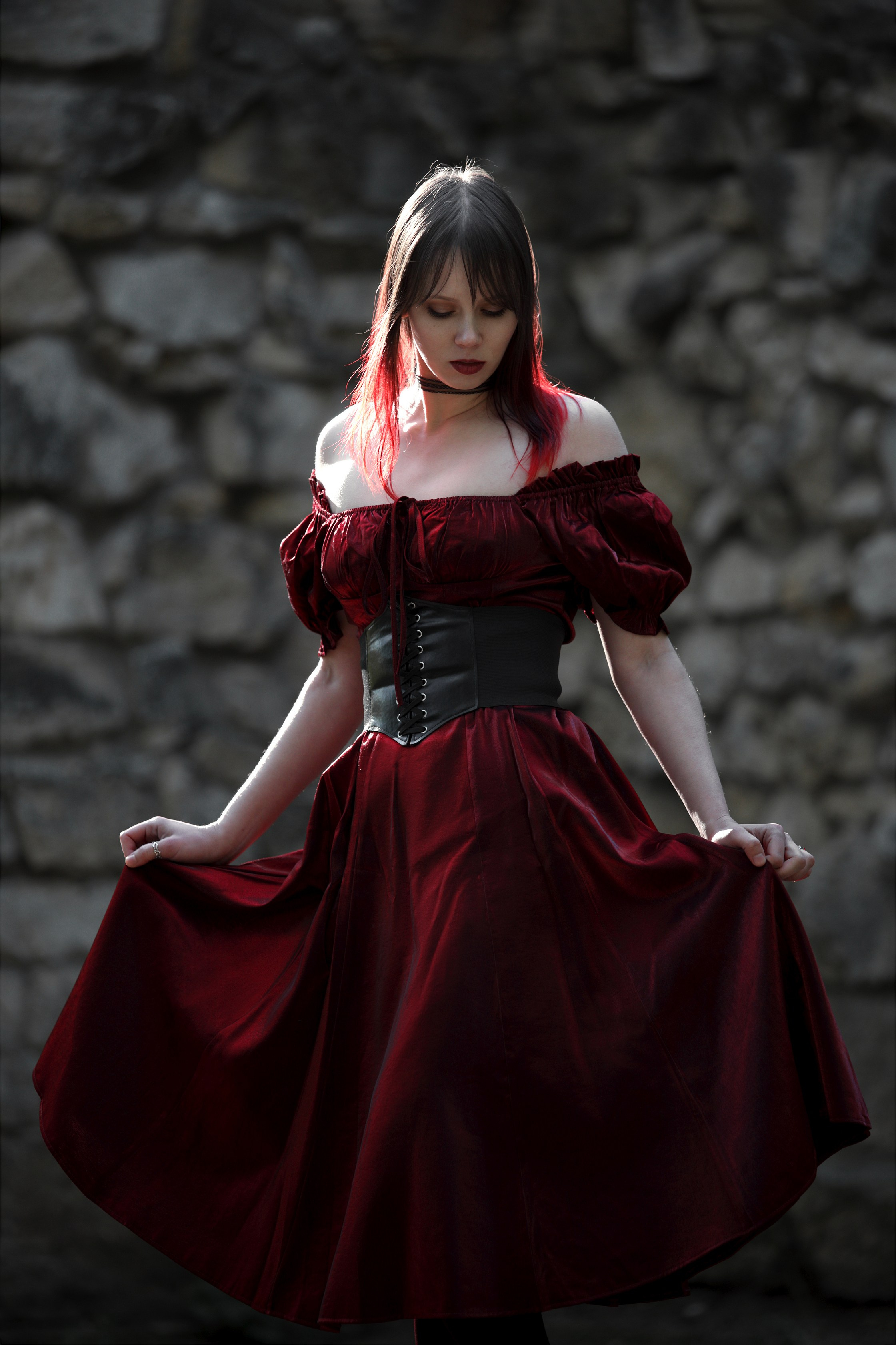 Jungfrau in Rot. Арт-фотограф. Coffelisk