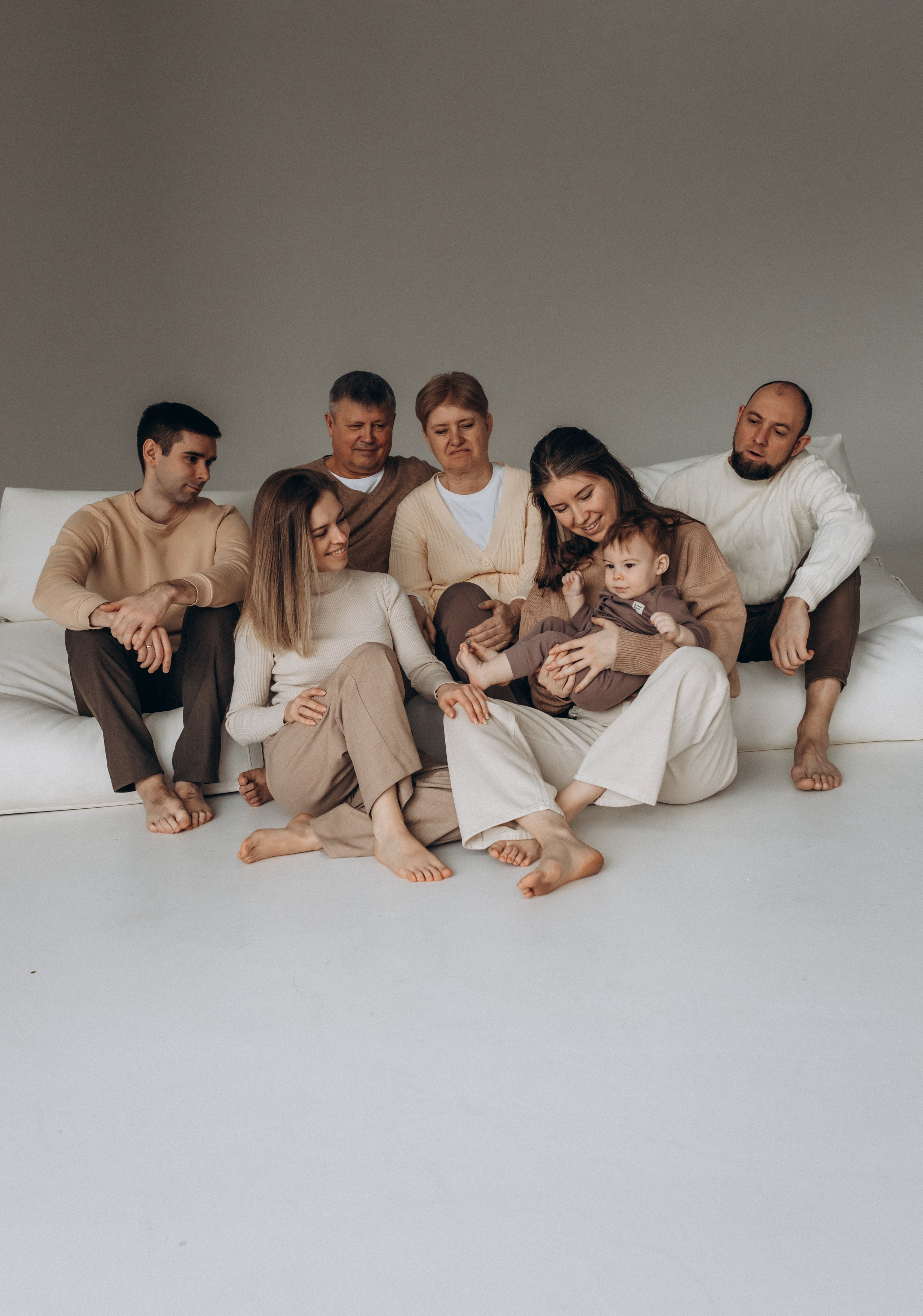 Большая семья. Семейный и женский фотограф в Москве Коновалова Олеся