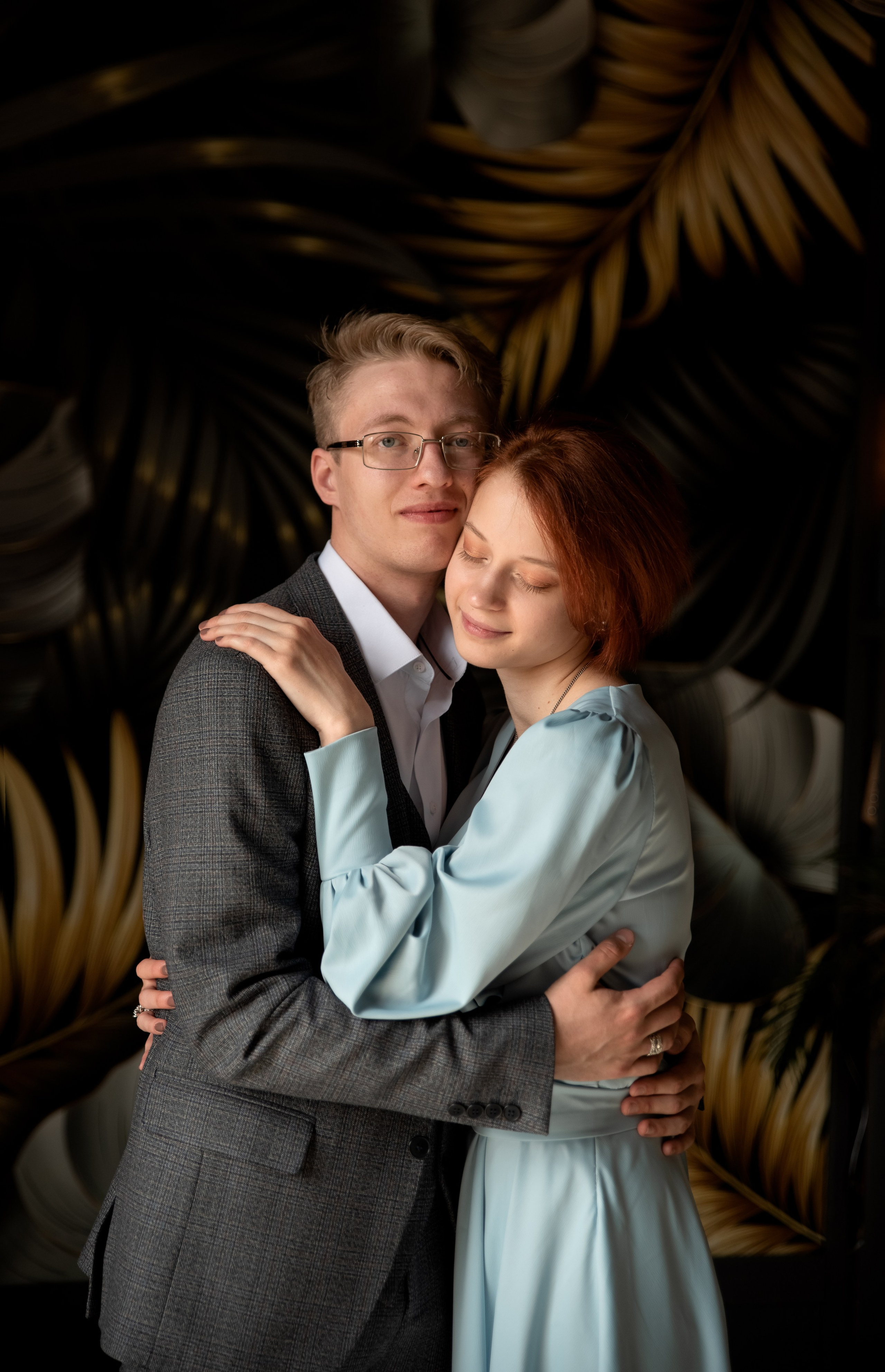 Дмитрий и Марина. LOVESTORY в студии. Семейный и детский фотограф в Туле Светлана Воронкова