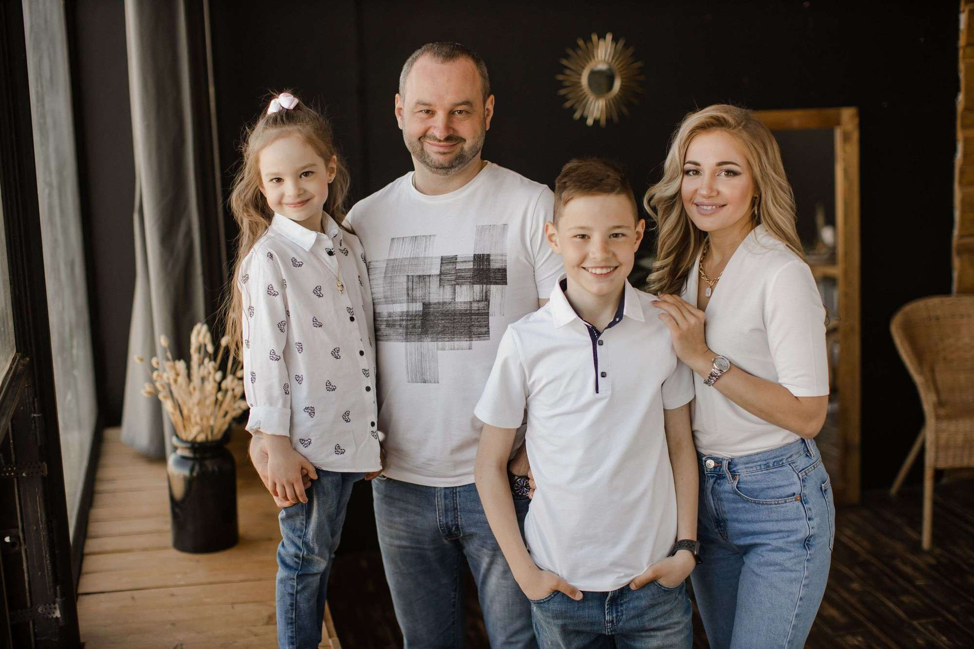 Оля с семьей. Семейный и детский фотограф в Москве Кузьмина Мария