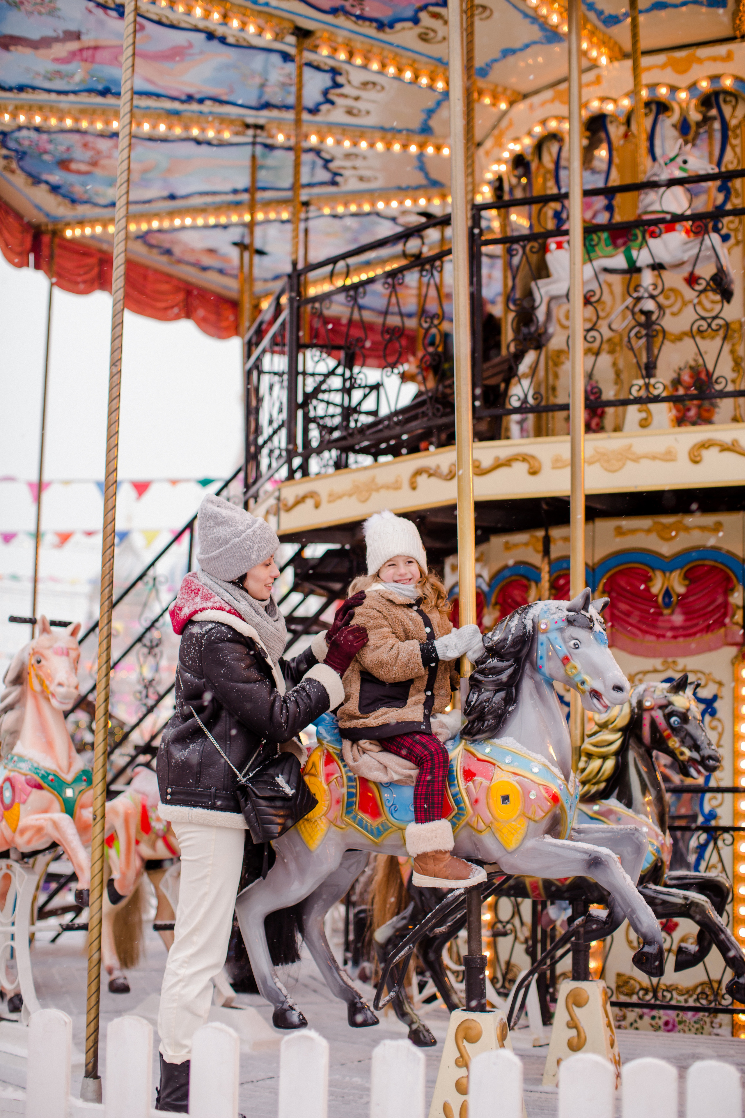 Новогодняя ярмарка. Семейный и детский фотограф в Москве Кузьмина Мария